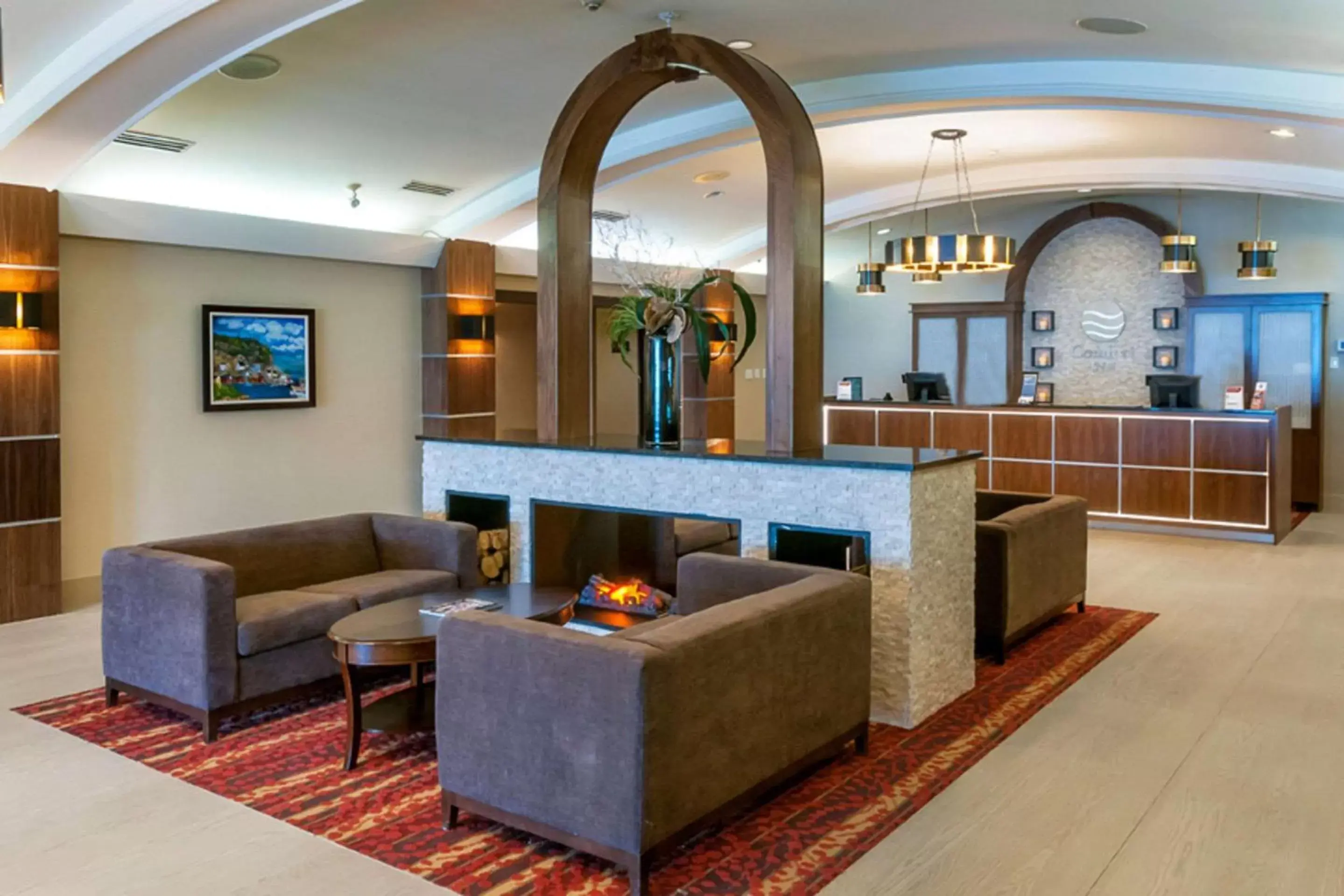 Lobby or reception, Lobby/Reception in Comfort Hotel Airport