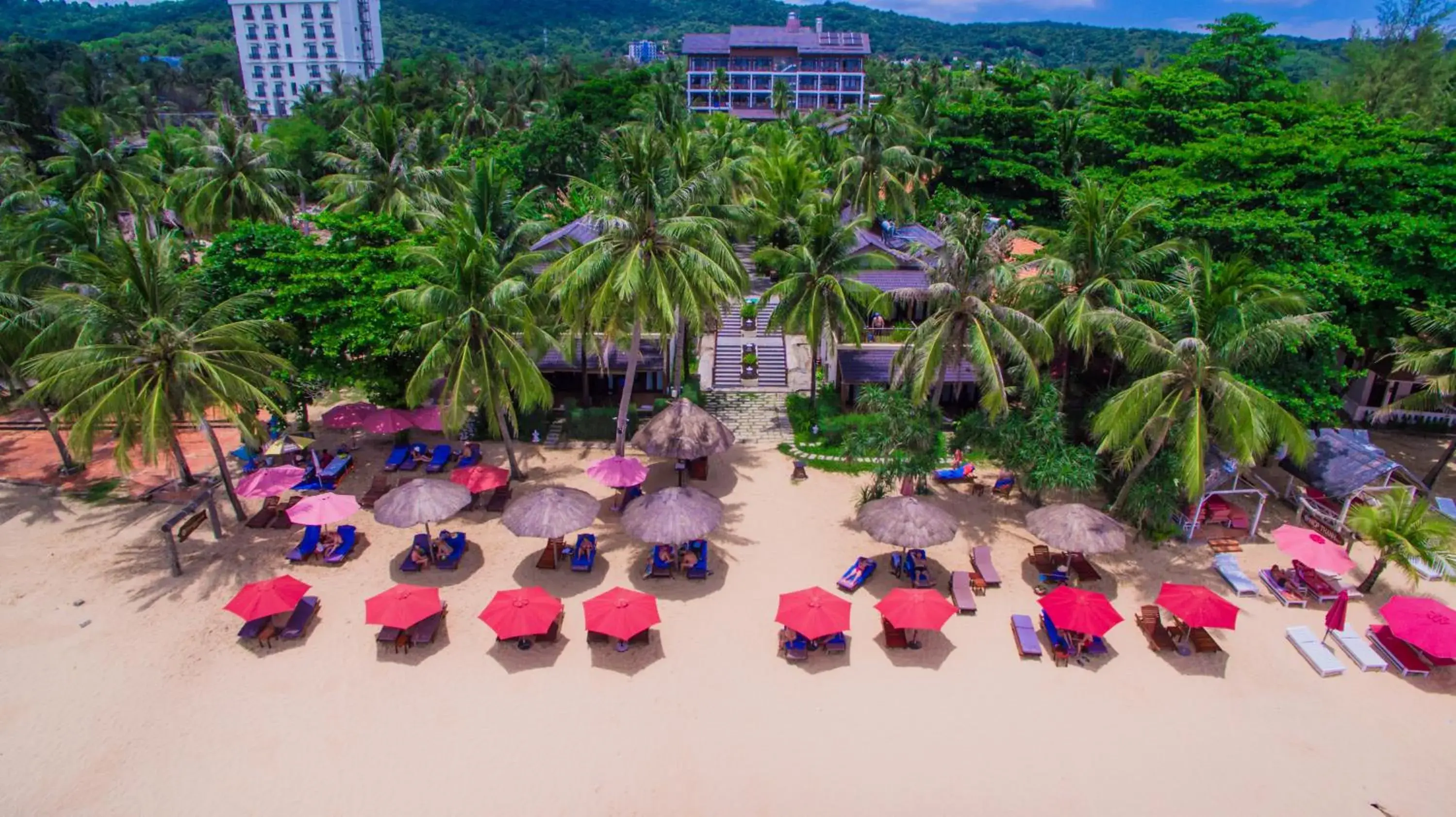 Beach in Tropicana Resort Phu Quoc
