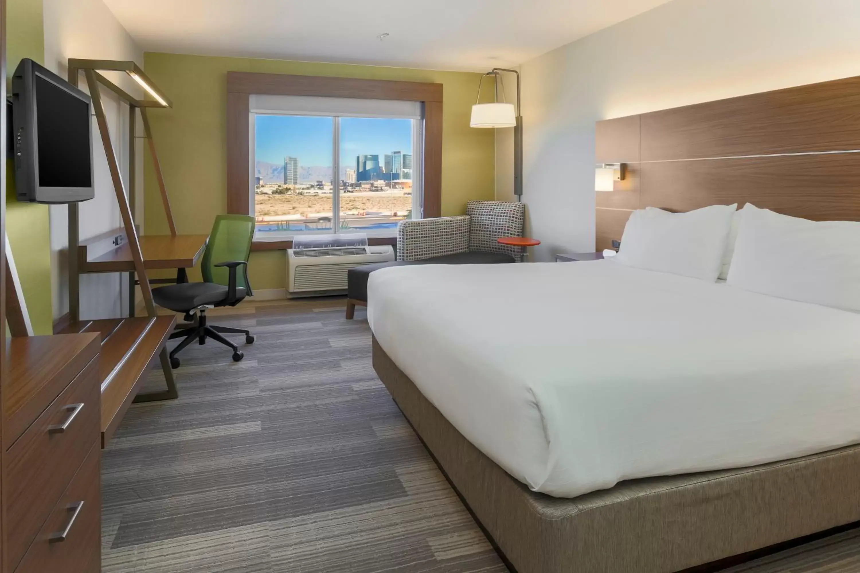 Bedroom in Holiday Inn Express Las Vegas South, an IHG Hotel