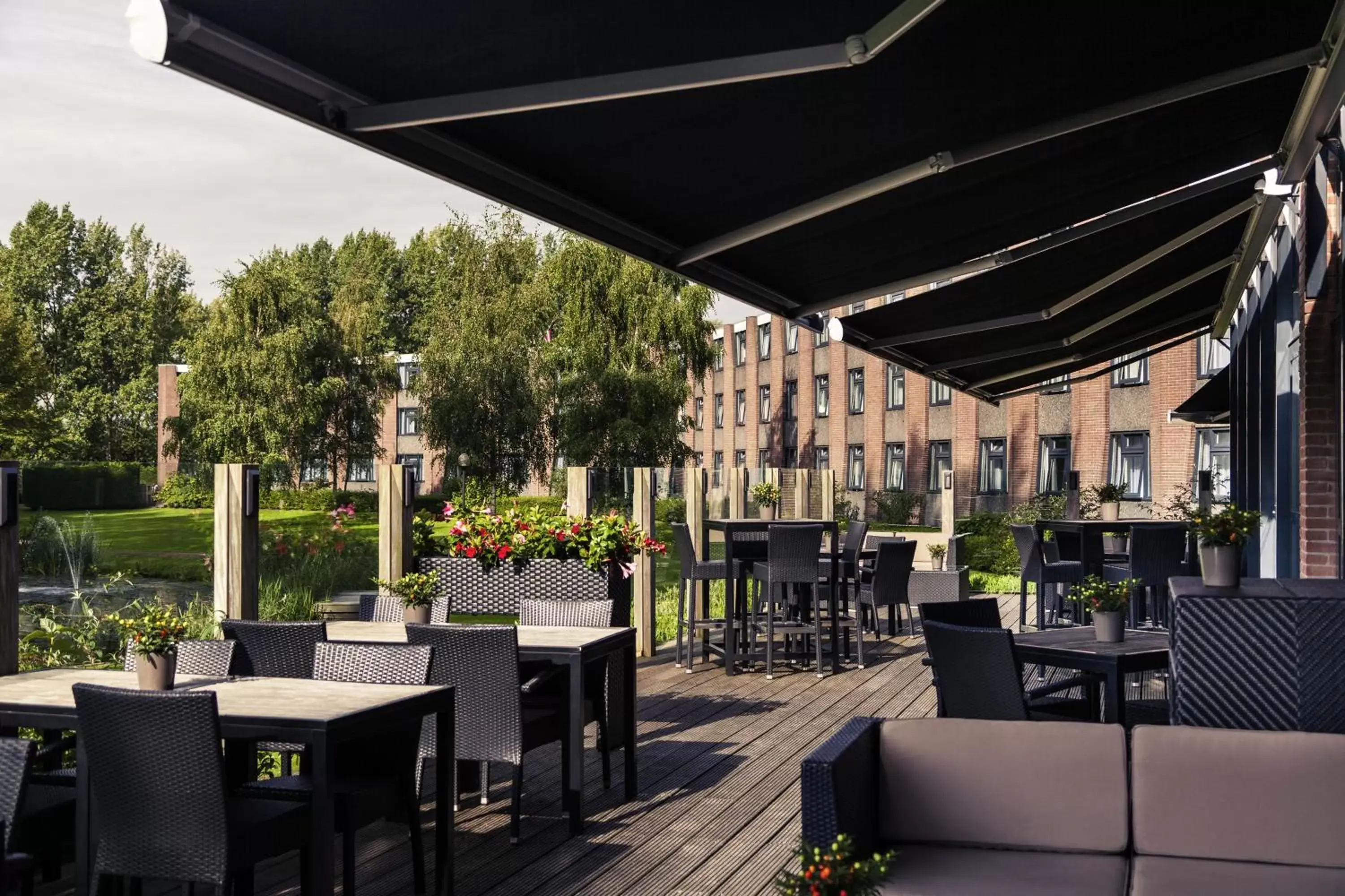 Balcony/Terrace, Restaurant/Places to Eat in Mercure Hotel Amsterdam West