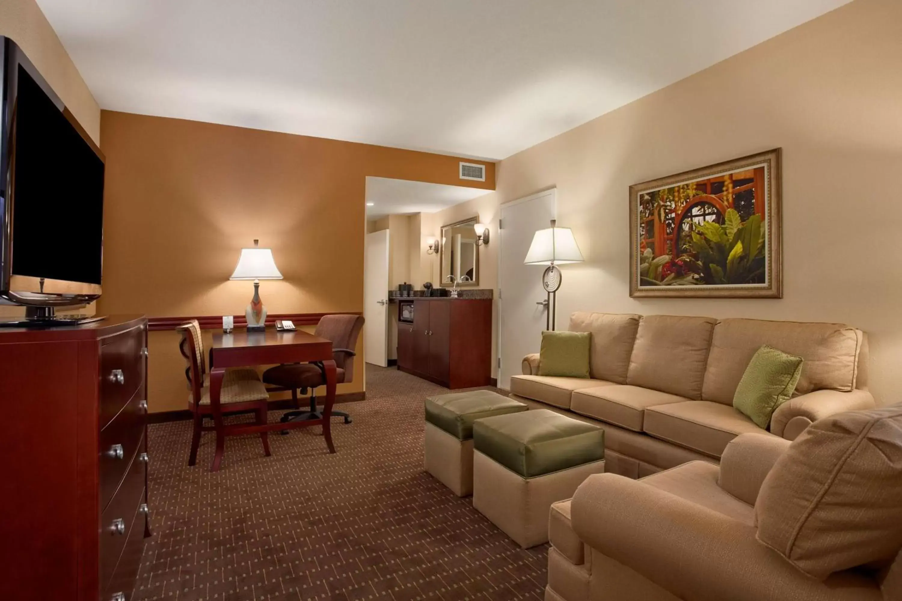 Bedroom, Seating Area in Embassy Suites by Hilton Orlando Lake Buena Vista South