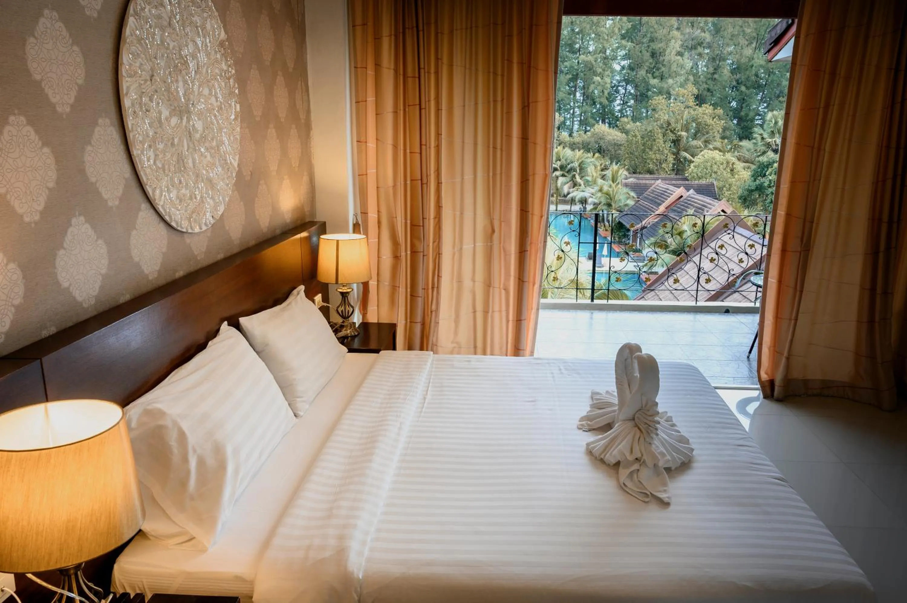 Deluxe Room with Pool View  in L'esprit De Naiyang Beach Resort - SHA Extra Plus