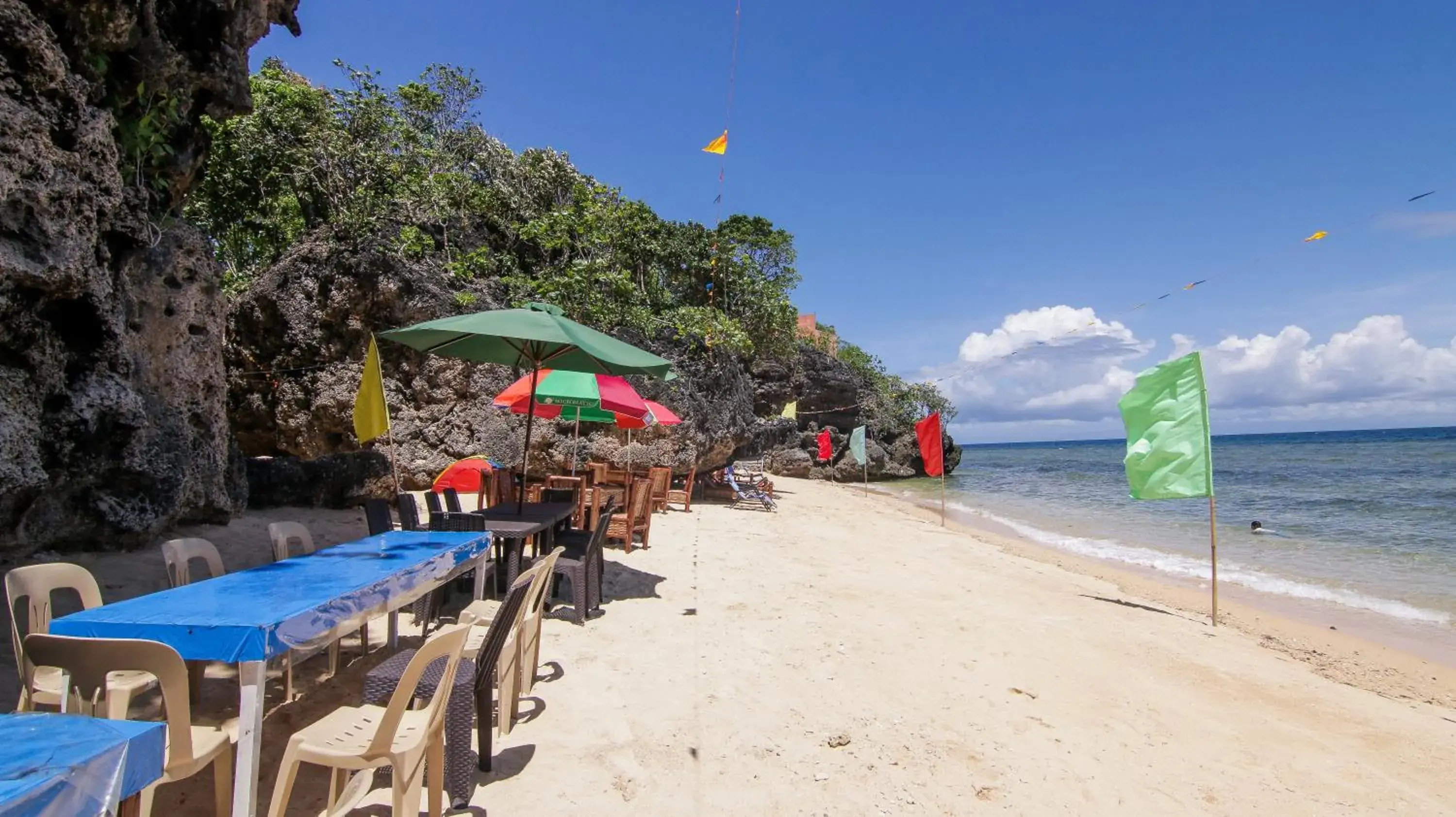 Seating area, Beach in Gratum Beach Resort