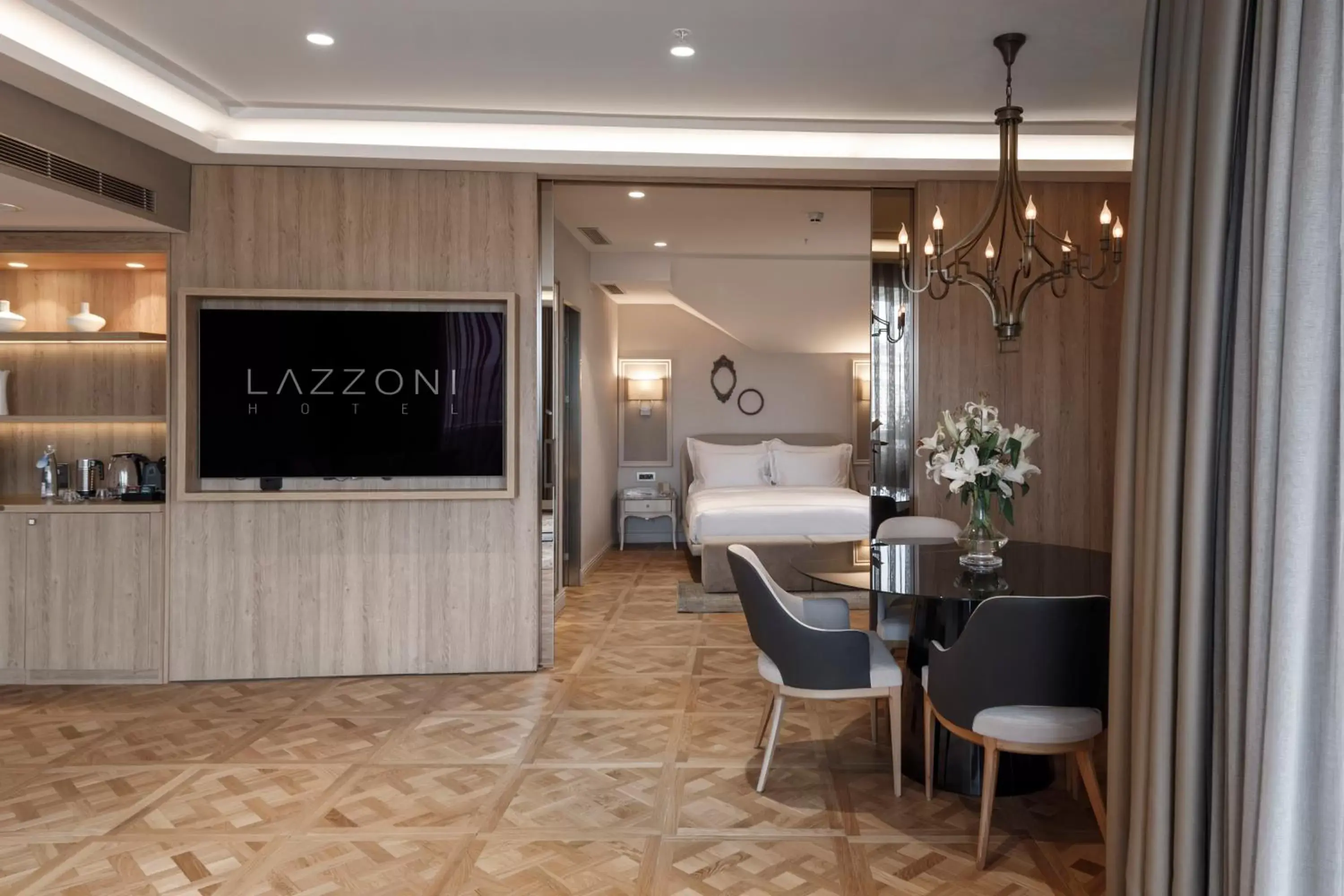 Dining area in Lazzoni Hotel