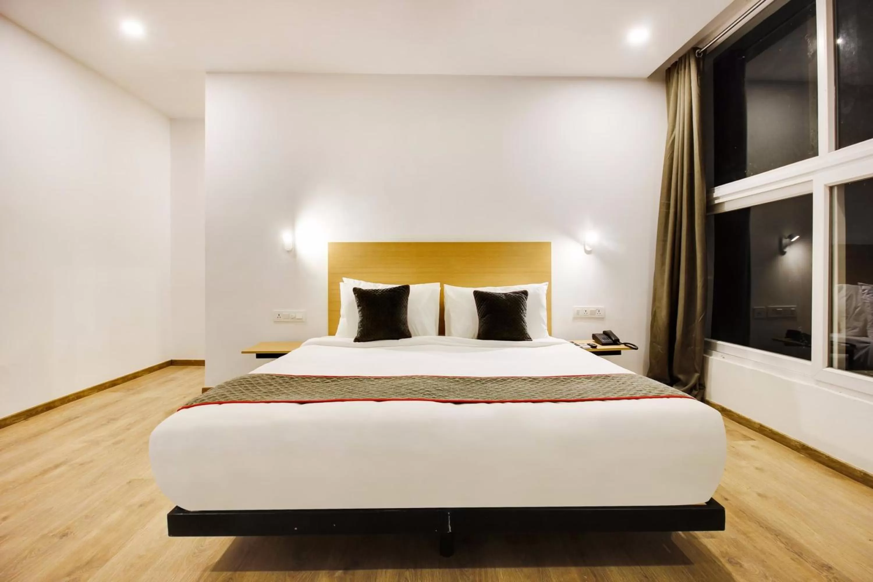 Bedroom, Bed in Super townhouse moosapet Rcc Prime