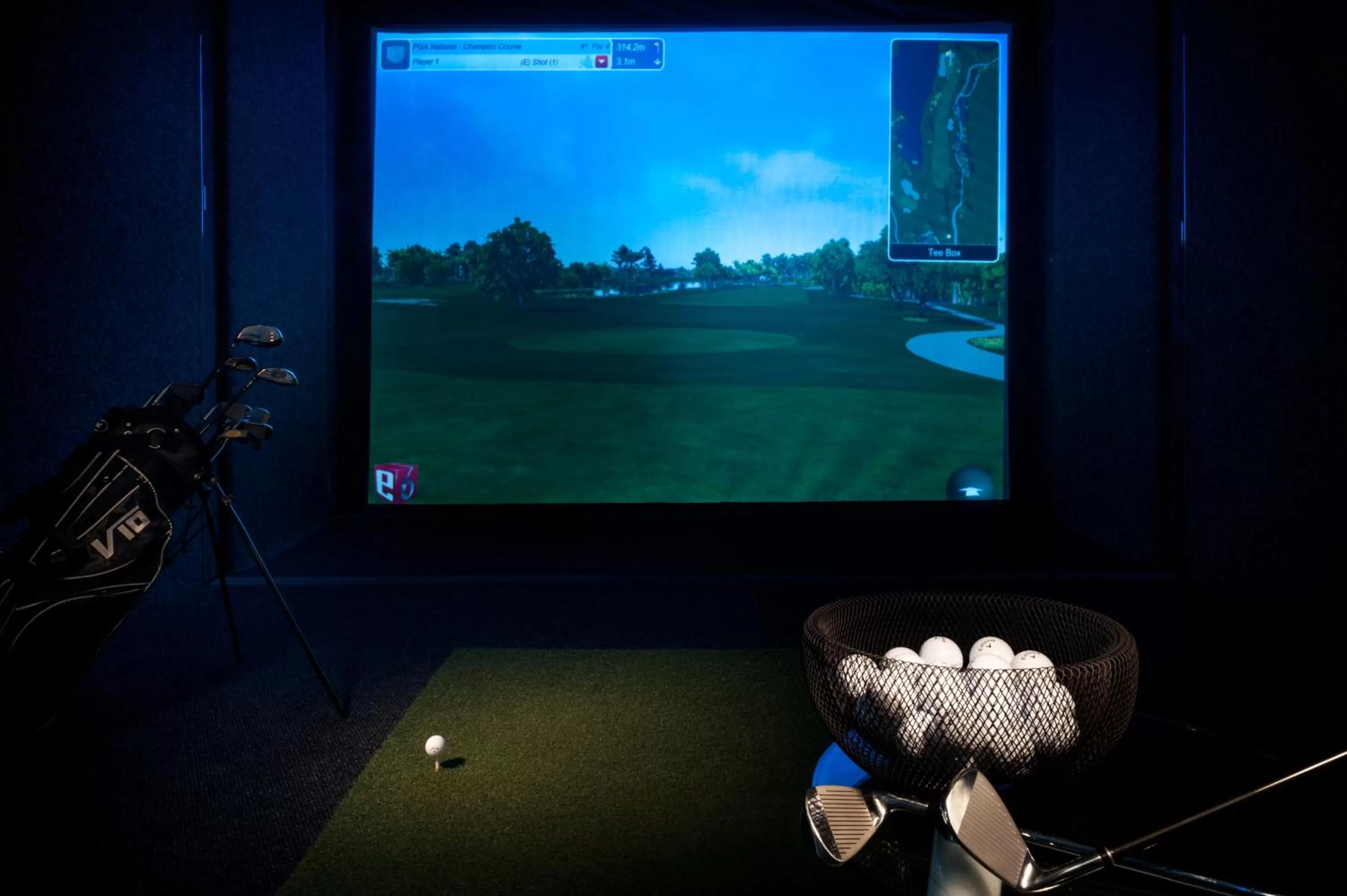 Golfcourse in Hotel Štekl