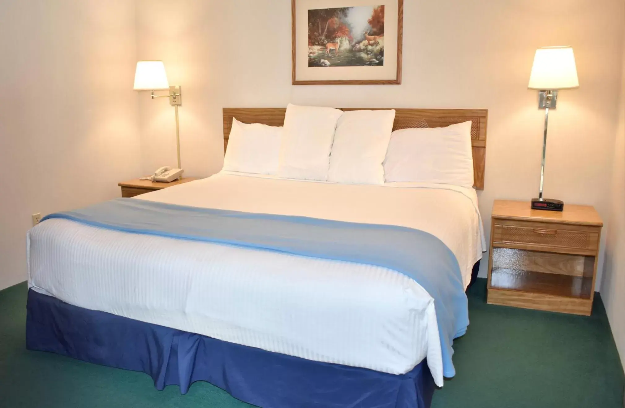 Bed in Americas Best Value Inn & Suites - Tahquamenon Country