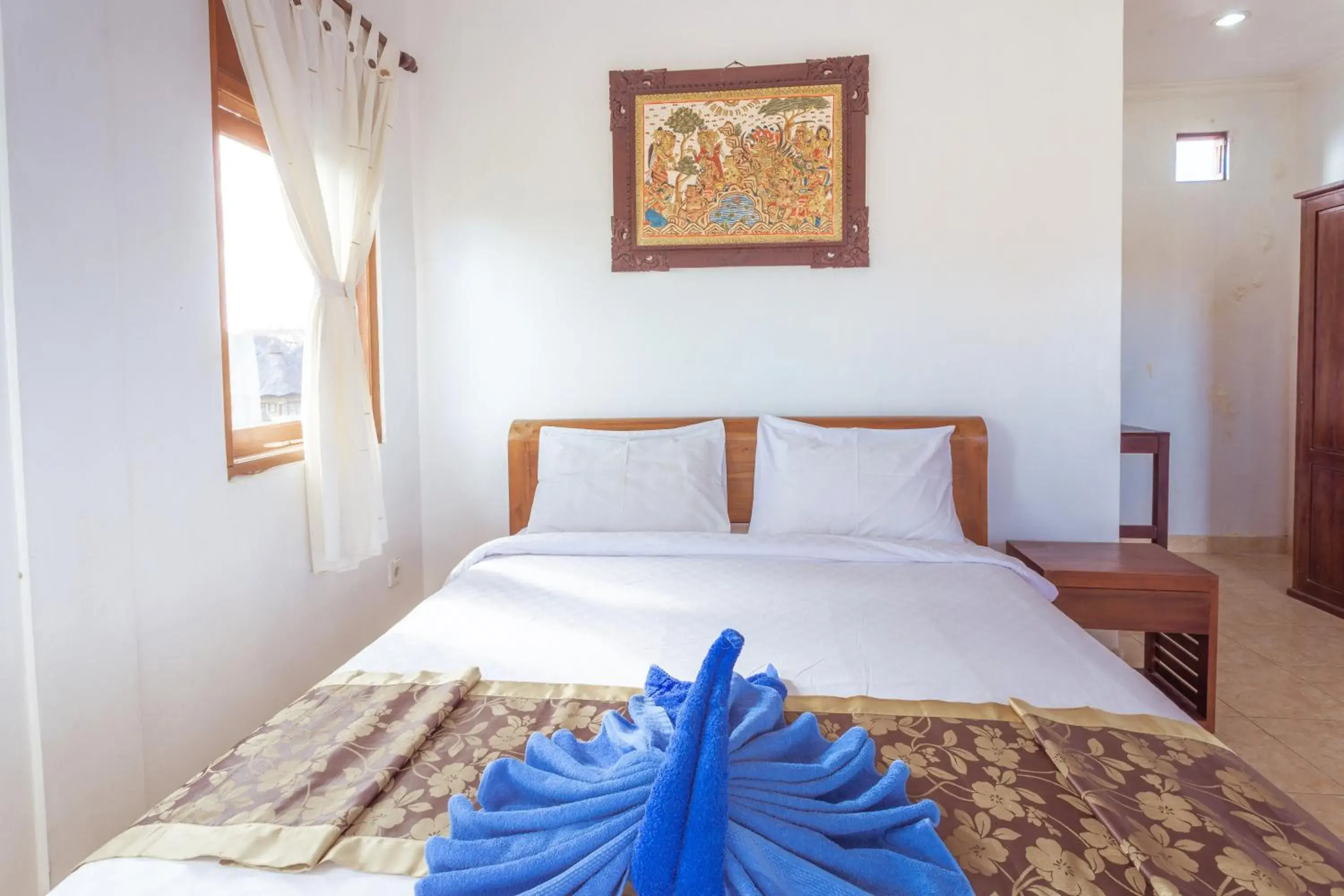 Bed in Teba House Ubud by ecommerceloka