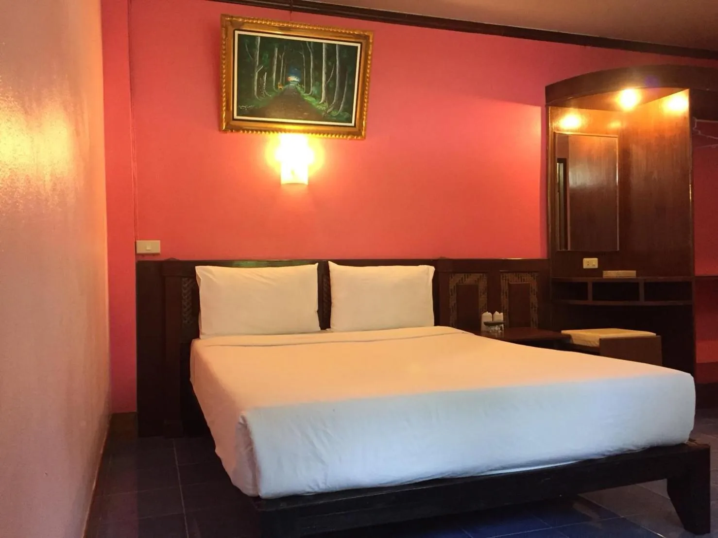 Bed in Railay Viewpoint Resort