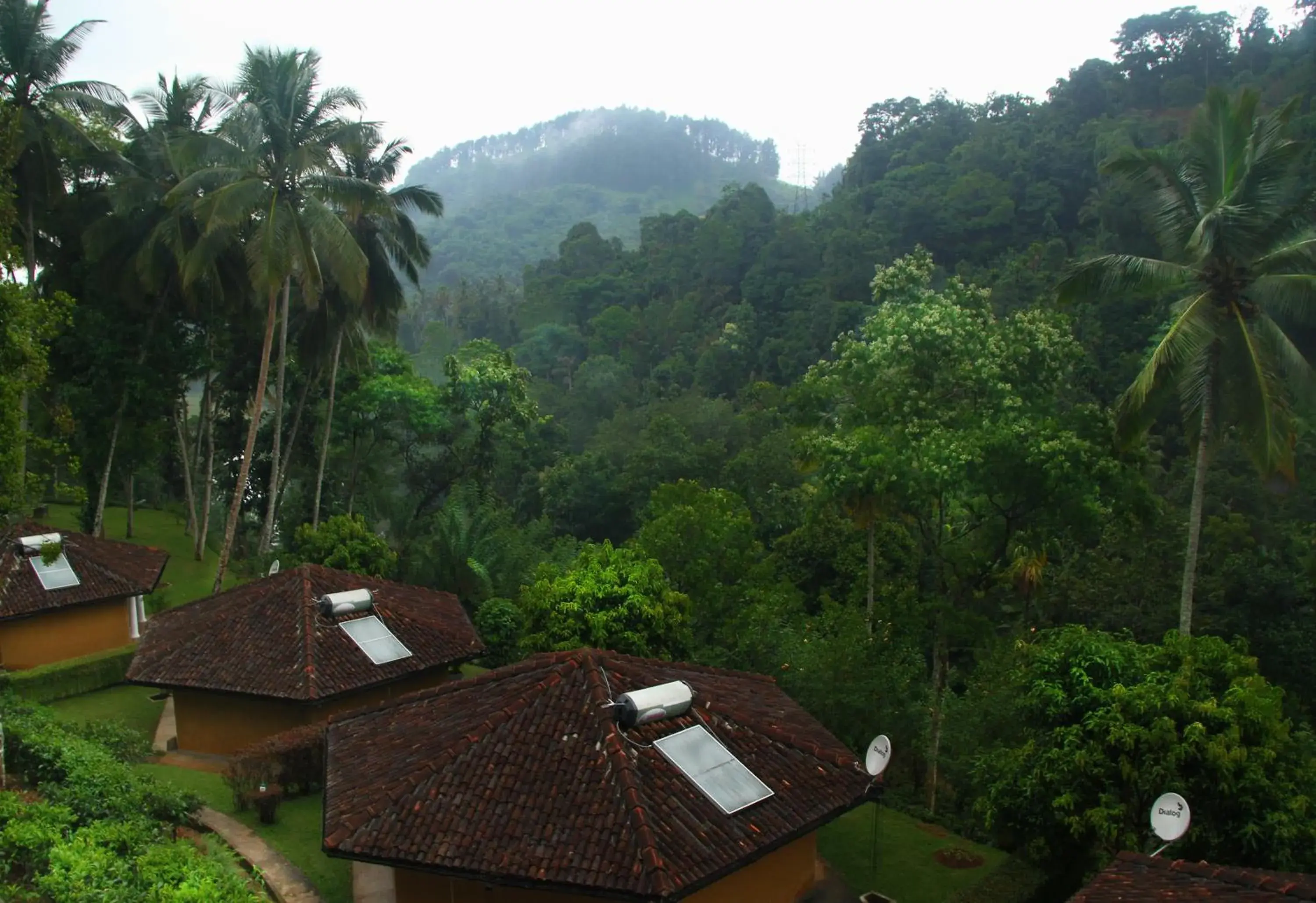 Bird's eye view, Mountain View in Athulya Villas