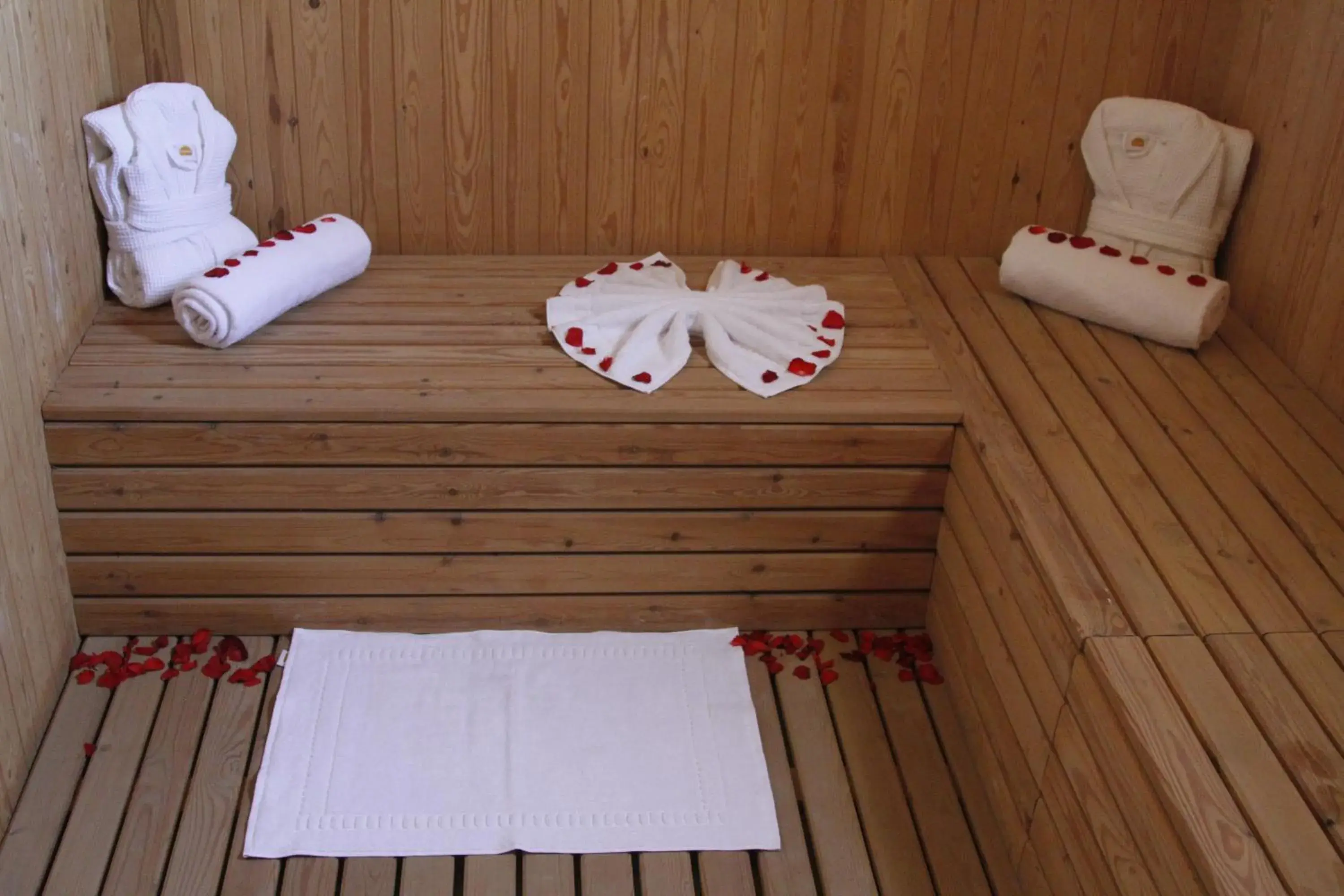 Sauna in Borjs Hotel Suites & Spa