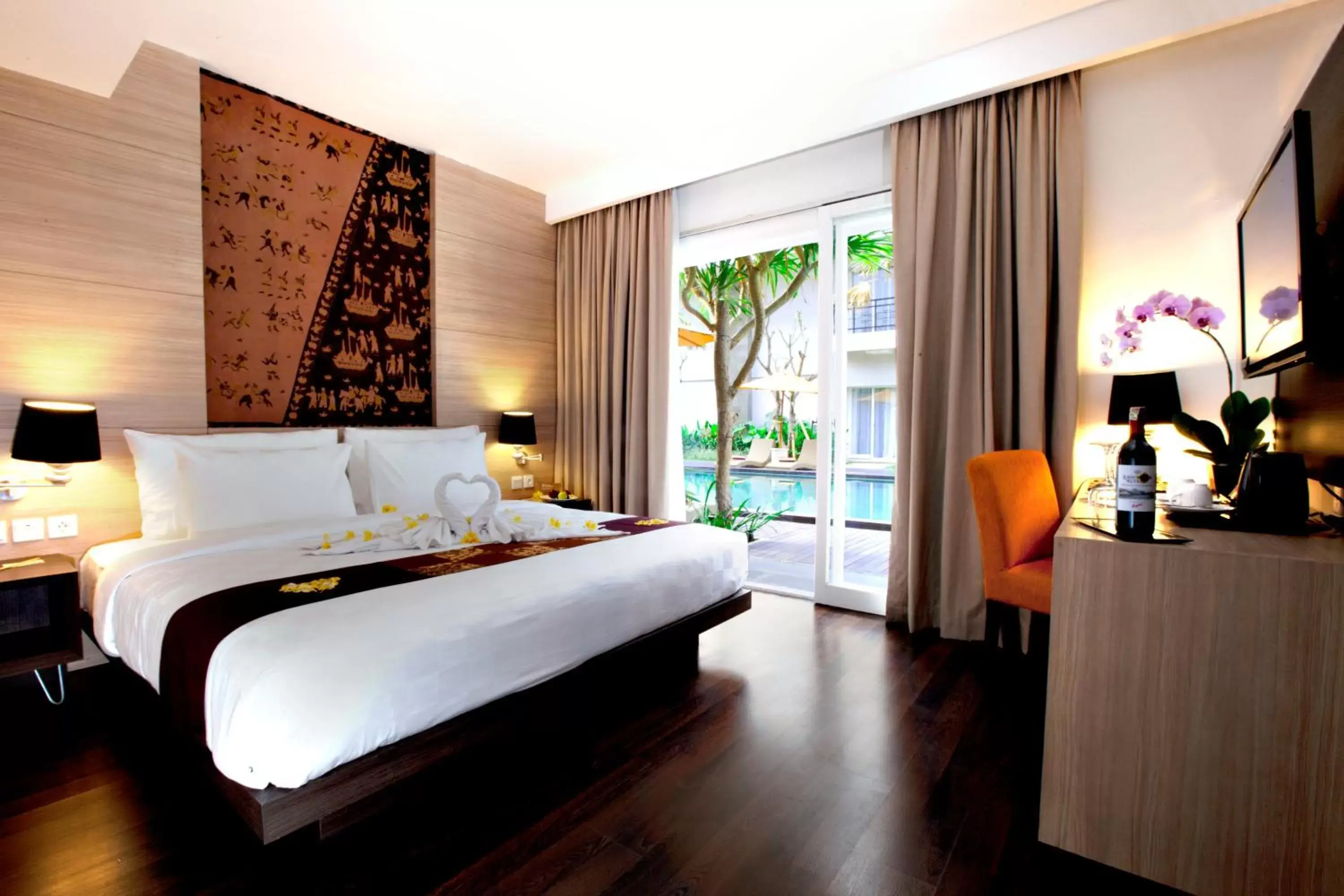 Photo of the whole room, Bed in b Hotel Bali & Spa