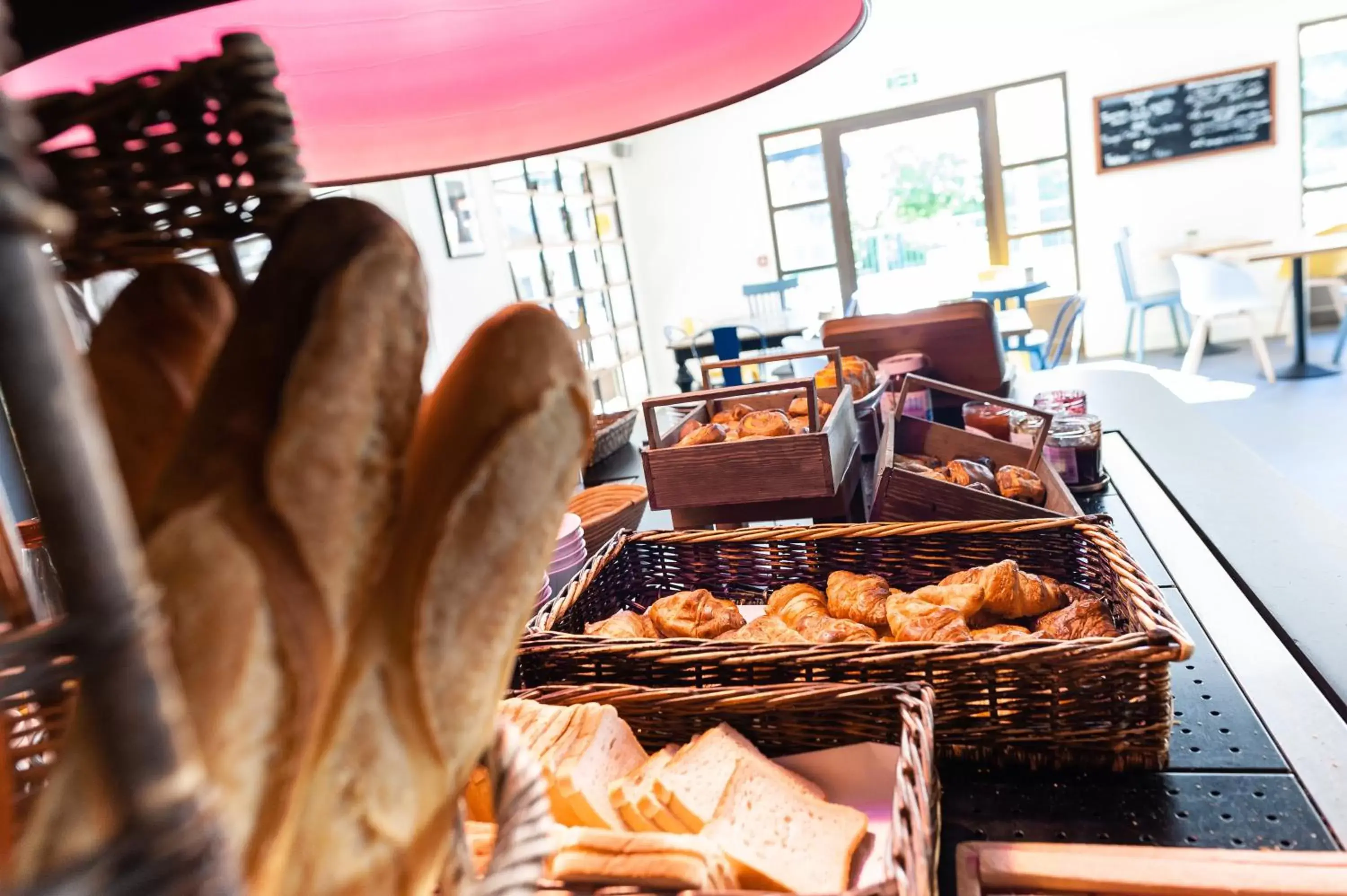 Buffet breakfast in Campanile Beaune