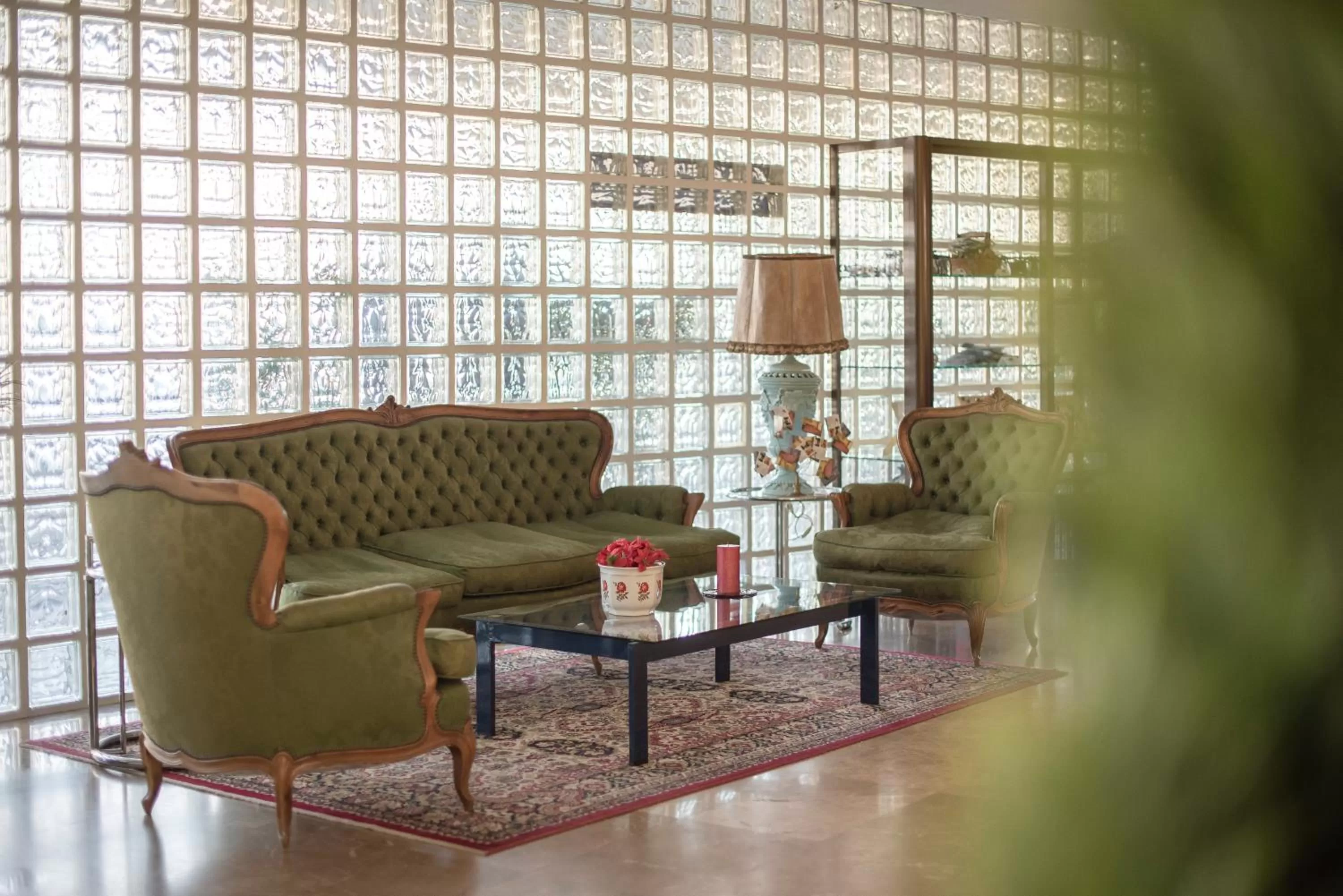 Decorative detail, Seating Area in Hotel Concordy