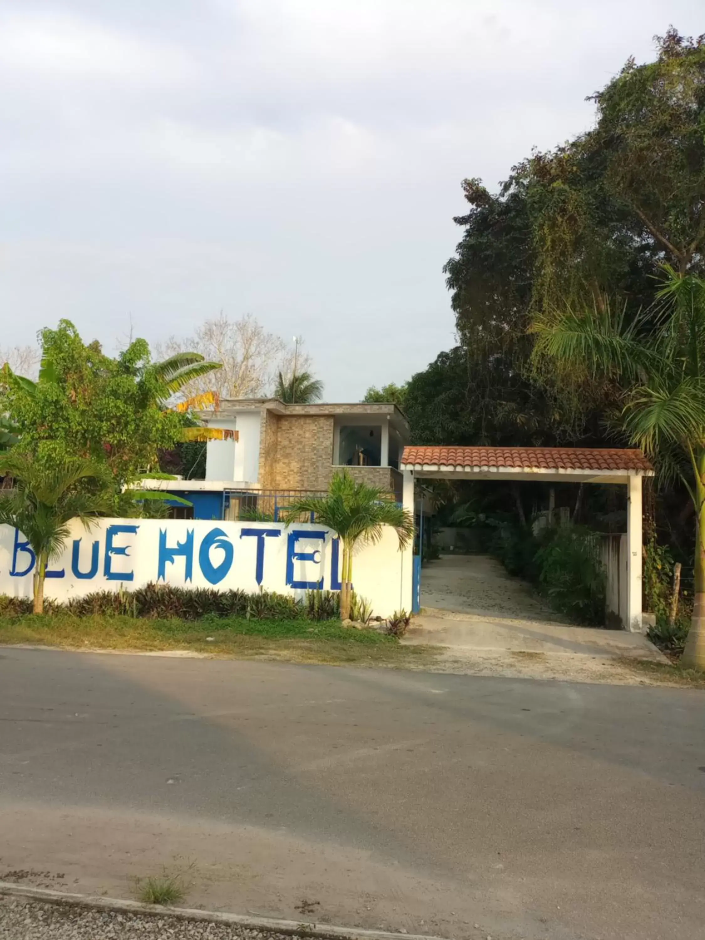 Street view, Property Building in Blue Hotel