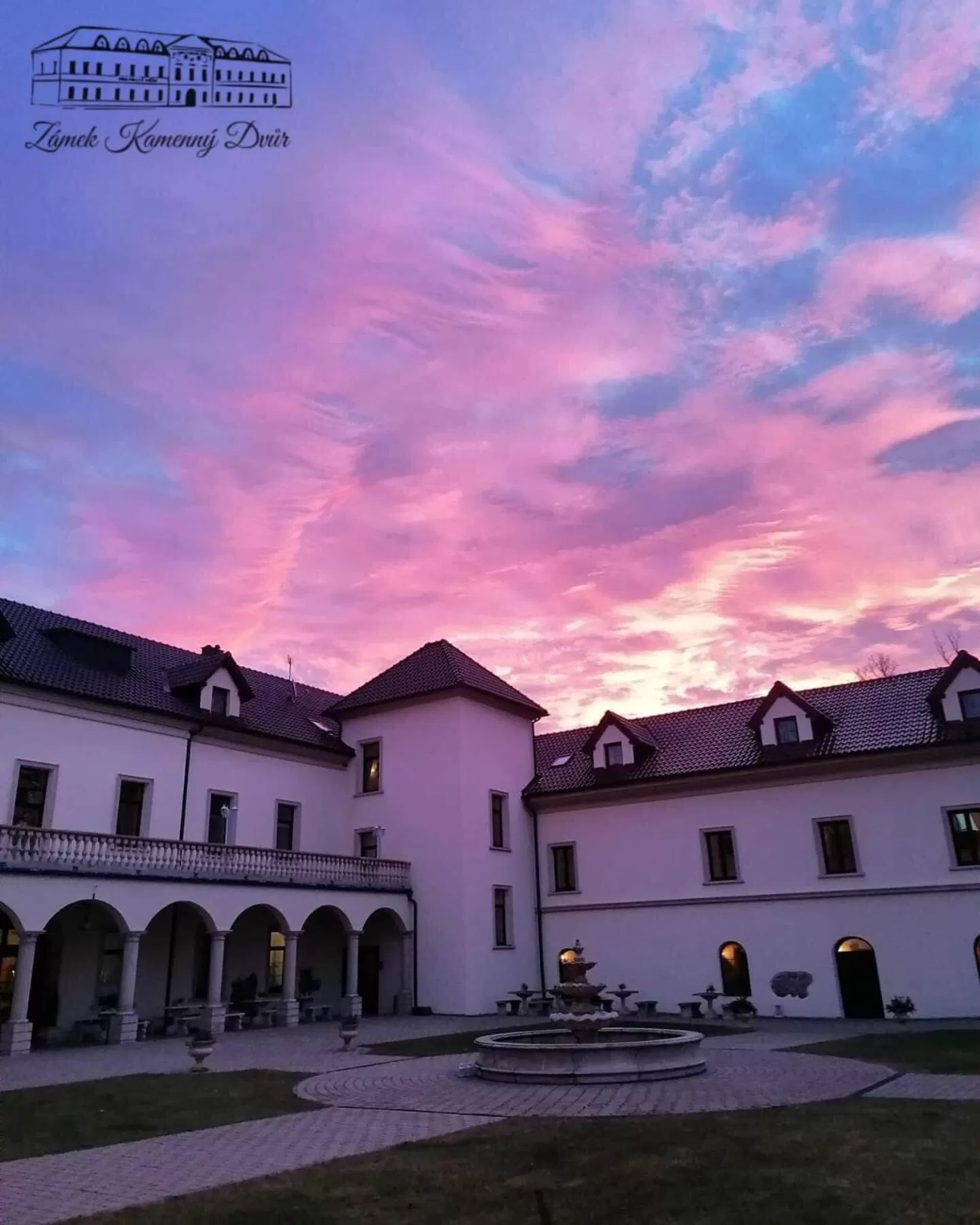 Garden in Zámek Kamenný Dvůr