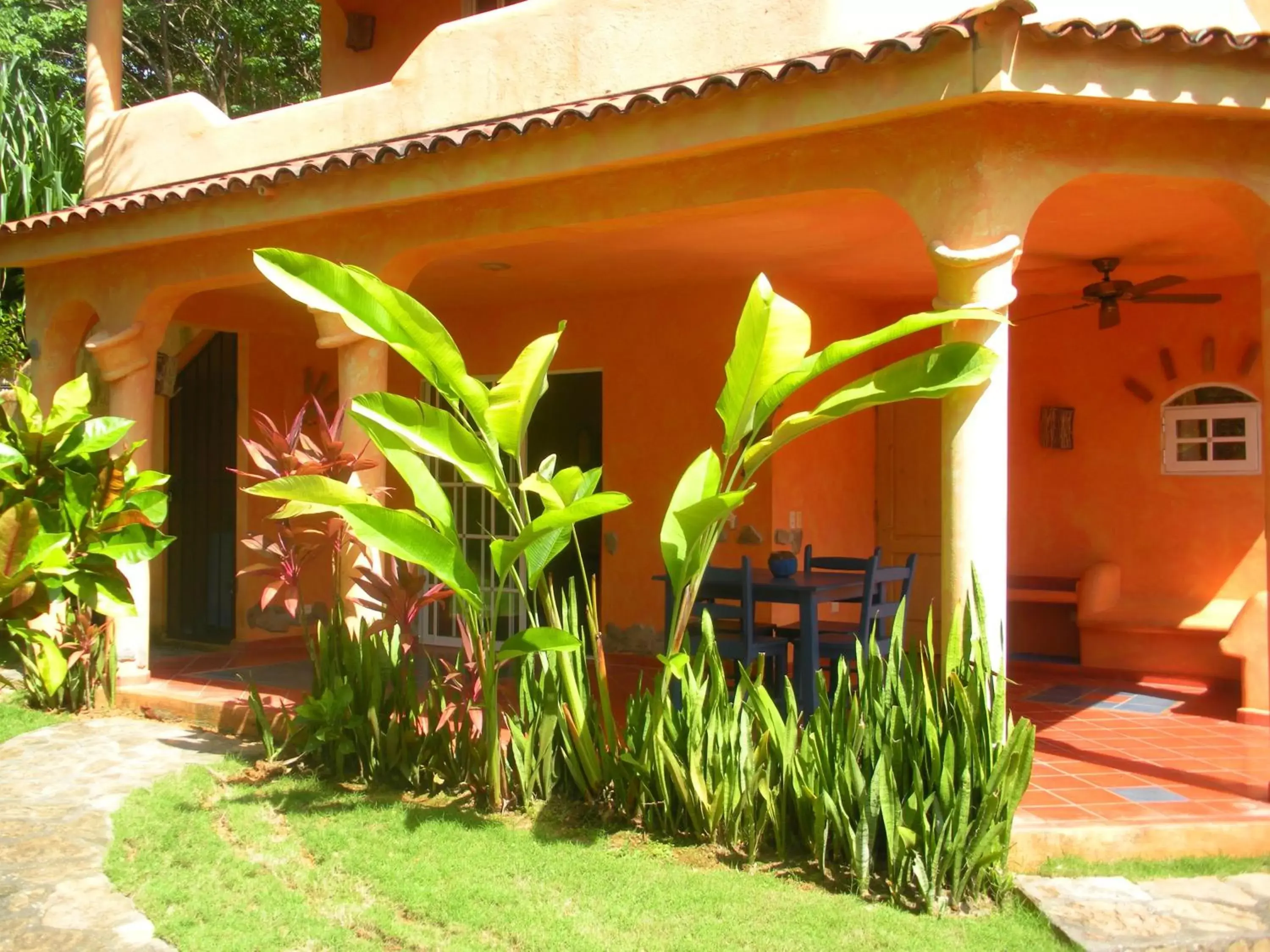 Patio in Hotel - Residencial Madrugada