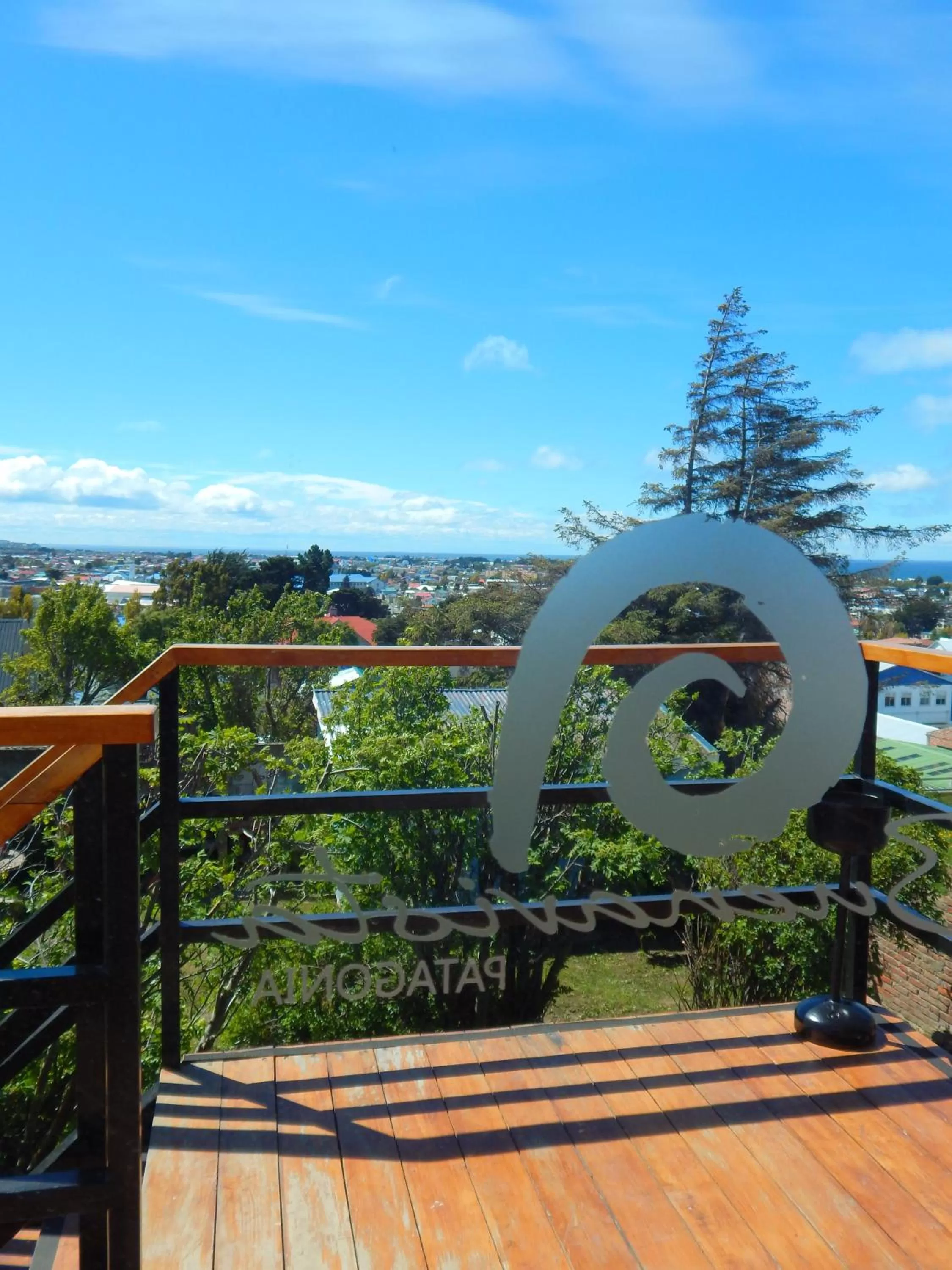 Balcony/Terrace in Hostal Buenavista Patagonia