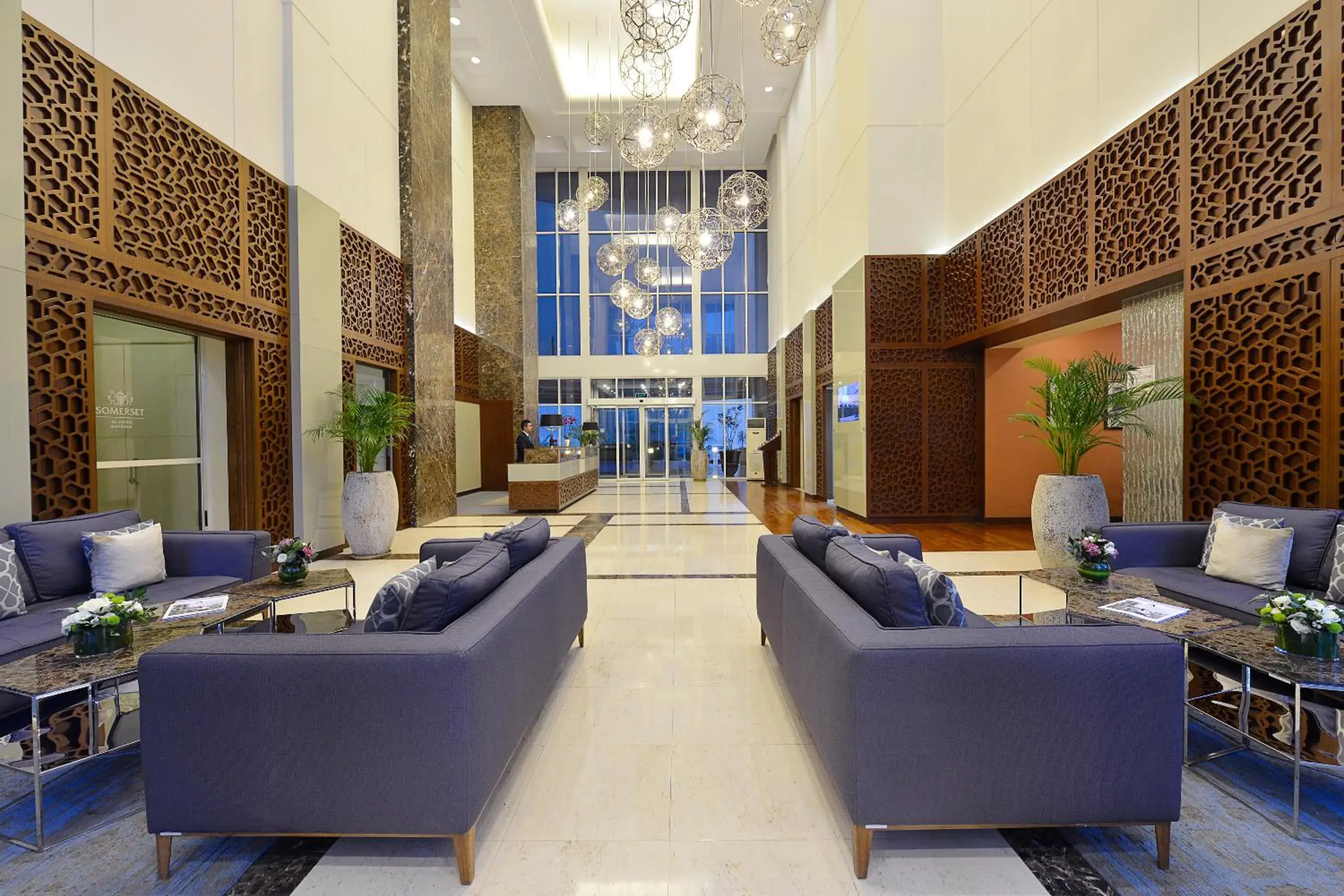 Lobby or reception, Lobby/Reception in Somerset Al Fateh Bahrain