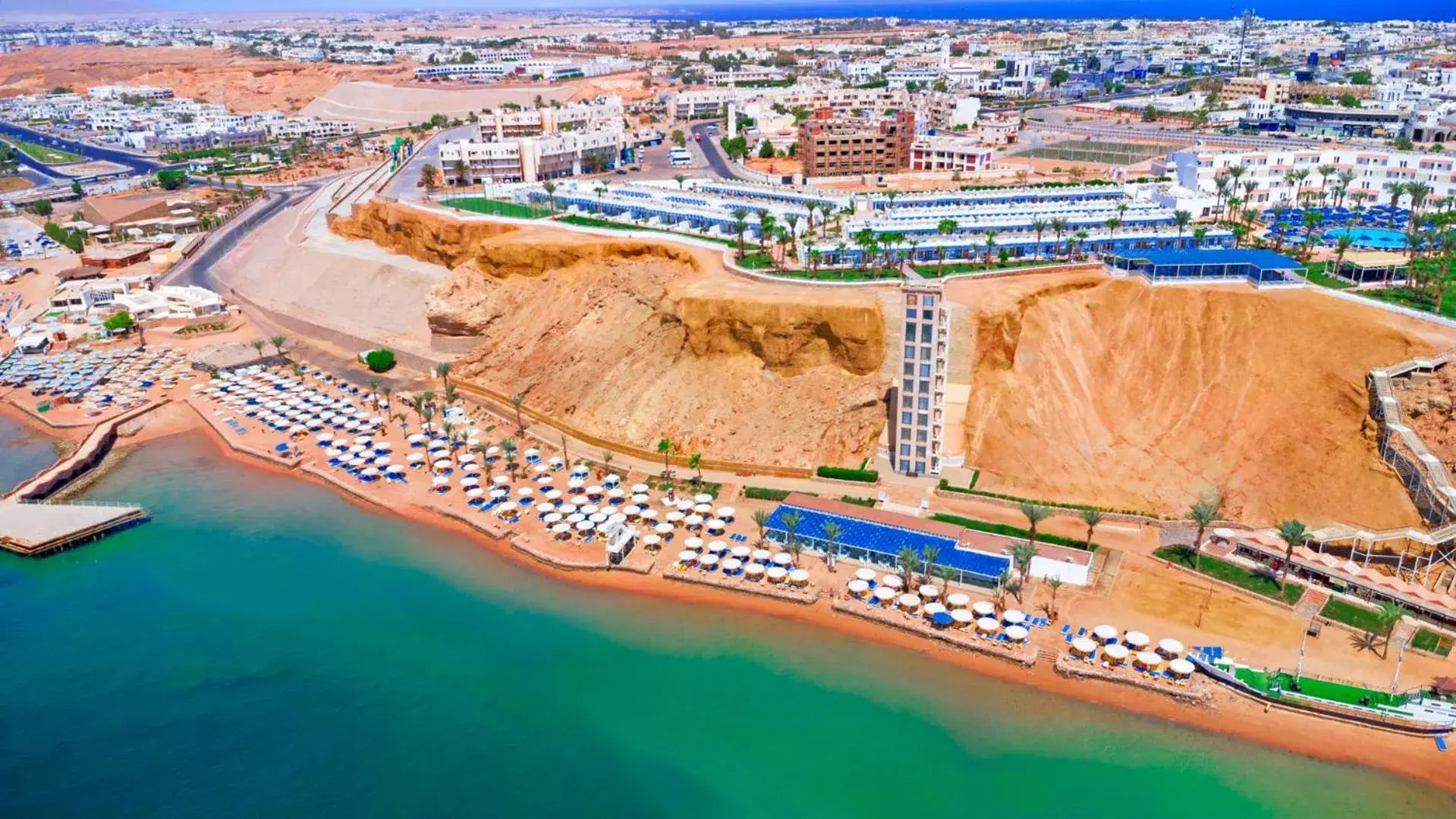 Bird's eye view in Albatros Sharm Resort - By Pickalbatros Bird's eye view in Albatros Sharm Resort - By Pickalbatros