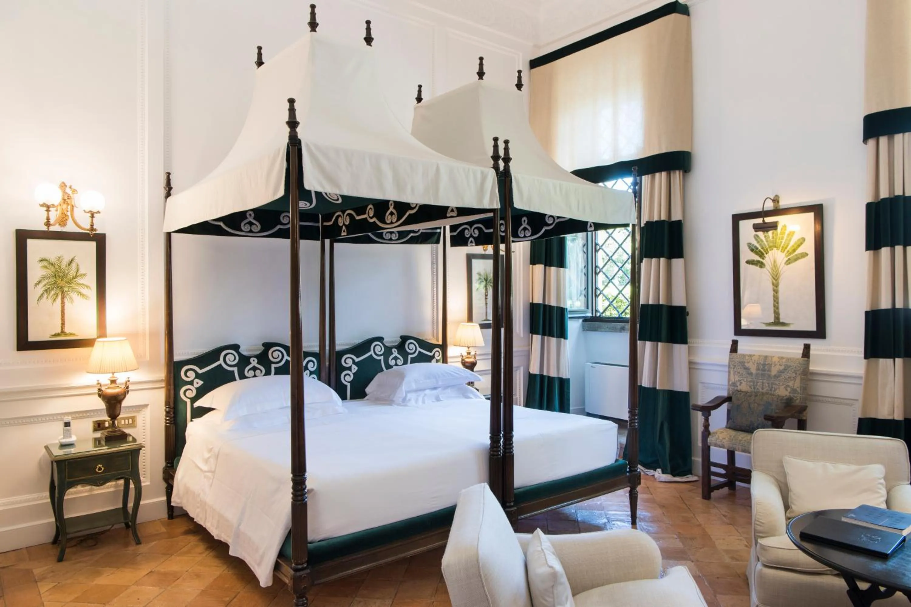Photo of the whole room, Bed in La Posta Vecchia Hotel