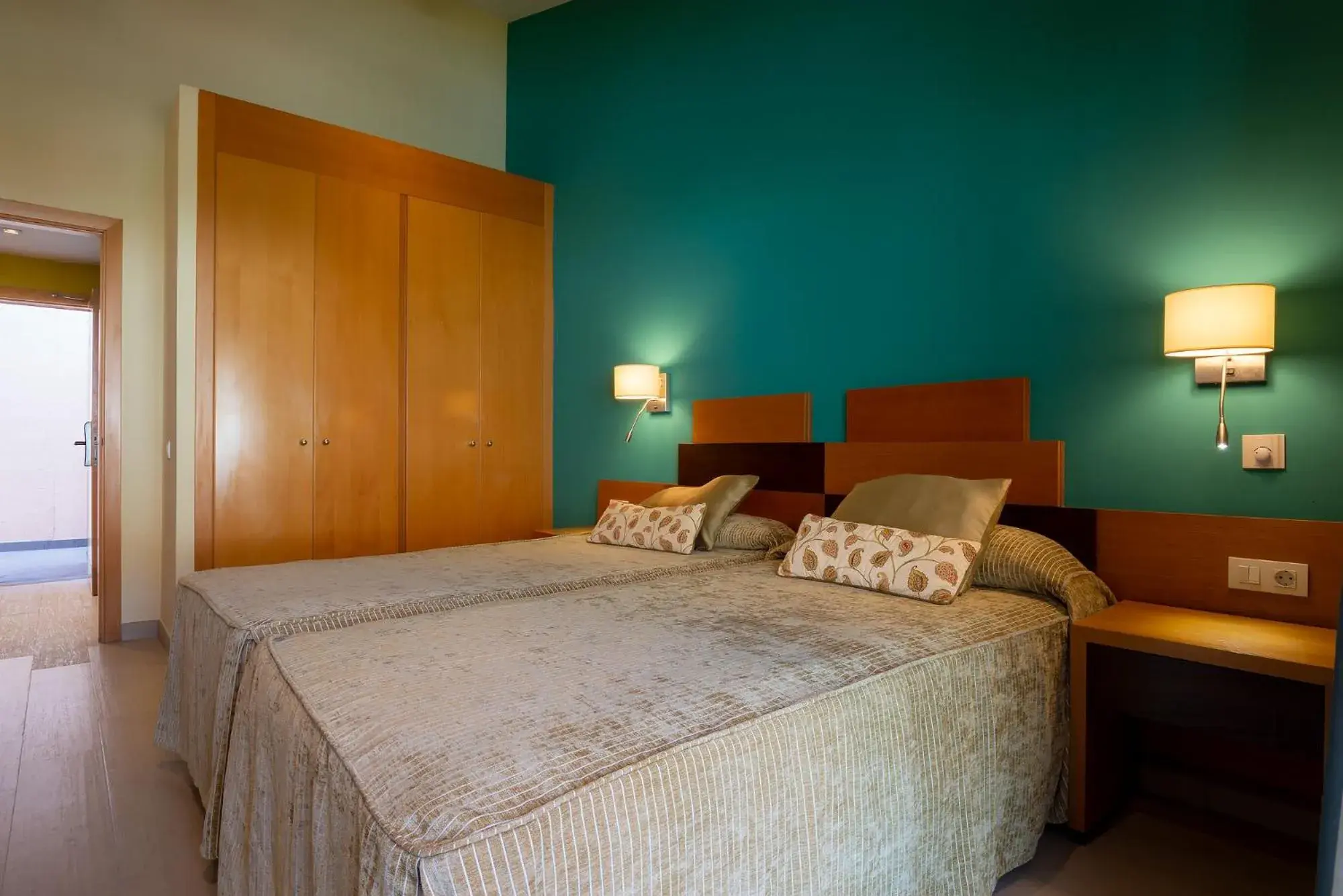 Bedroom, Bed in Cordial Mogan Valle