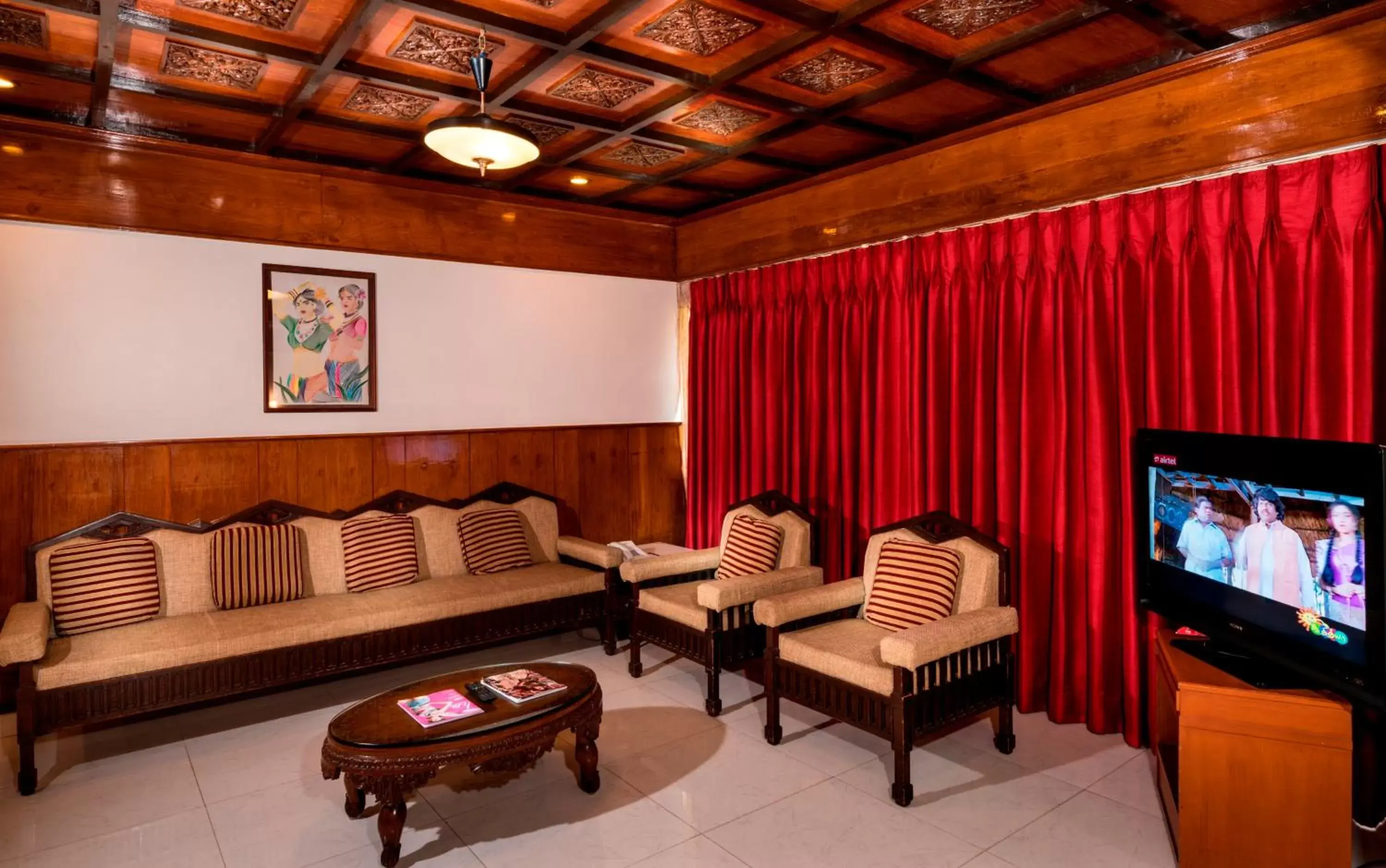 Seating Area in Fortune Pandiyan Hotel, Madurai - Member ITC's Hotel Group