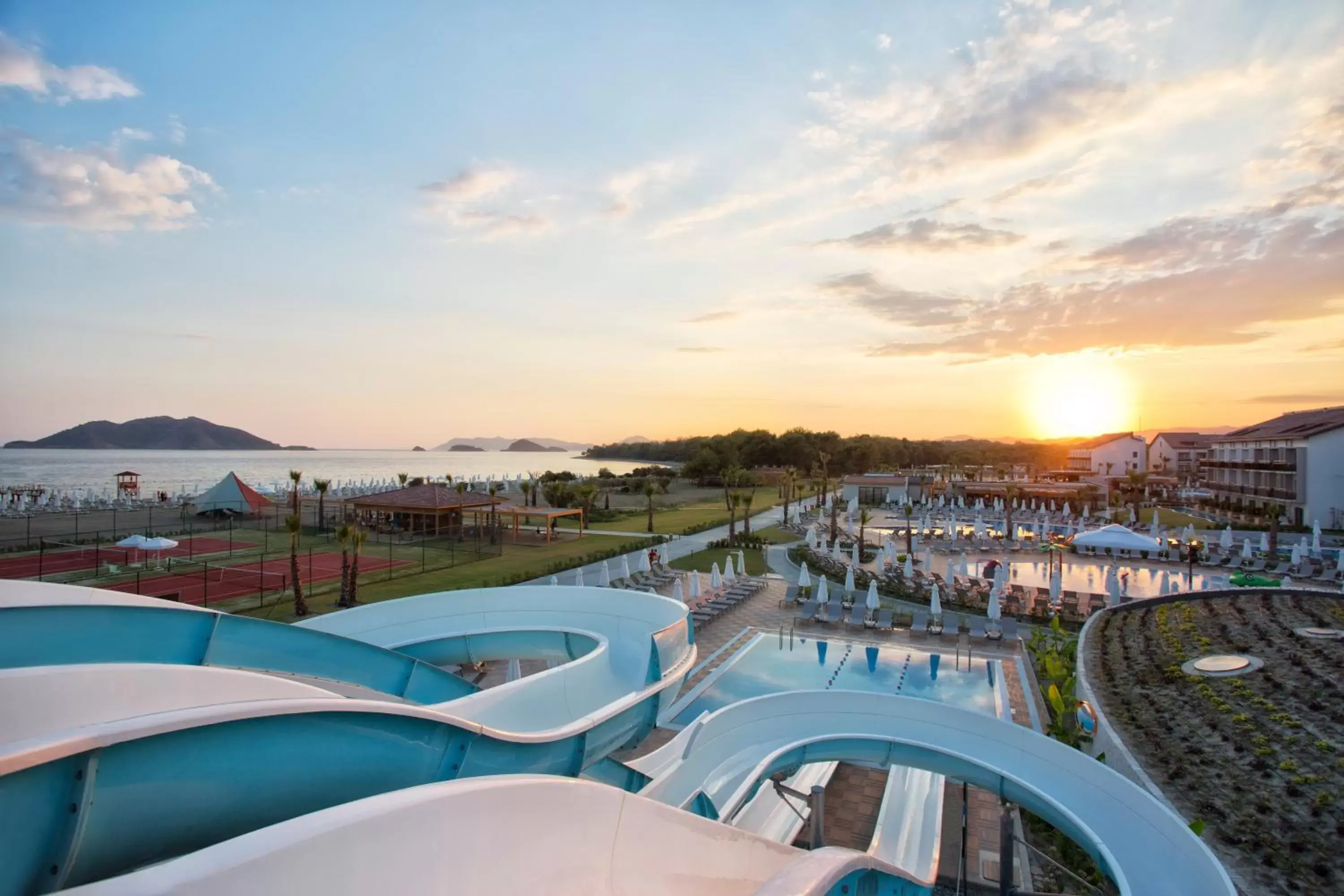 Swimming pool in Akra Fethiye Tui Blue Sensatori - Ultra All Inclusive