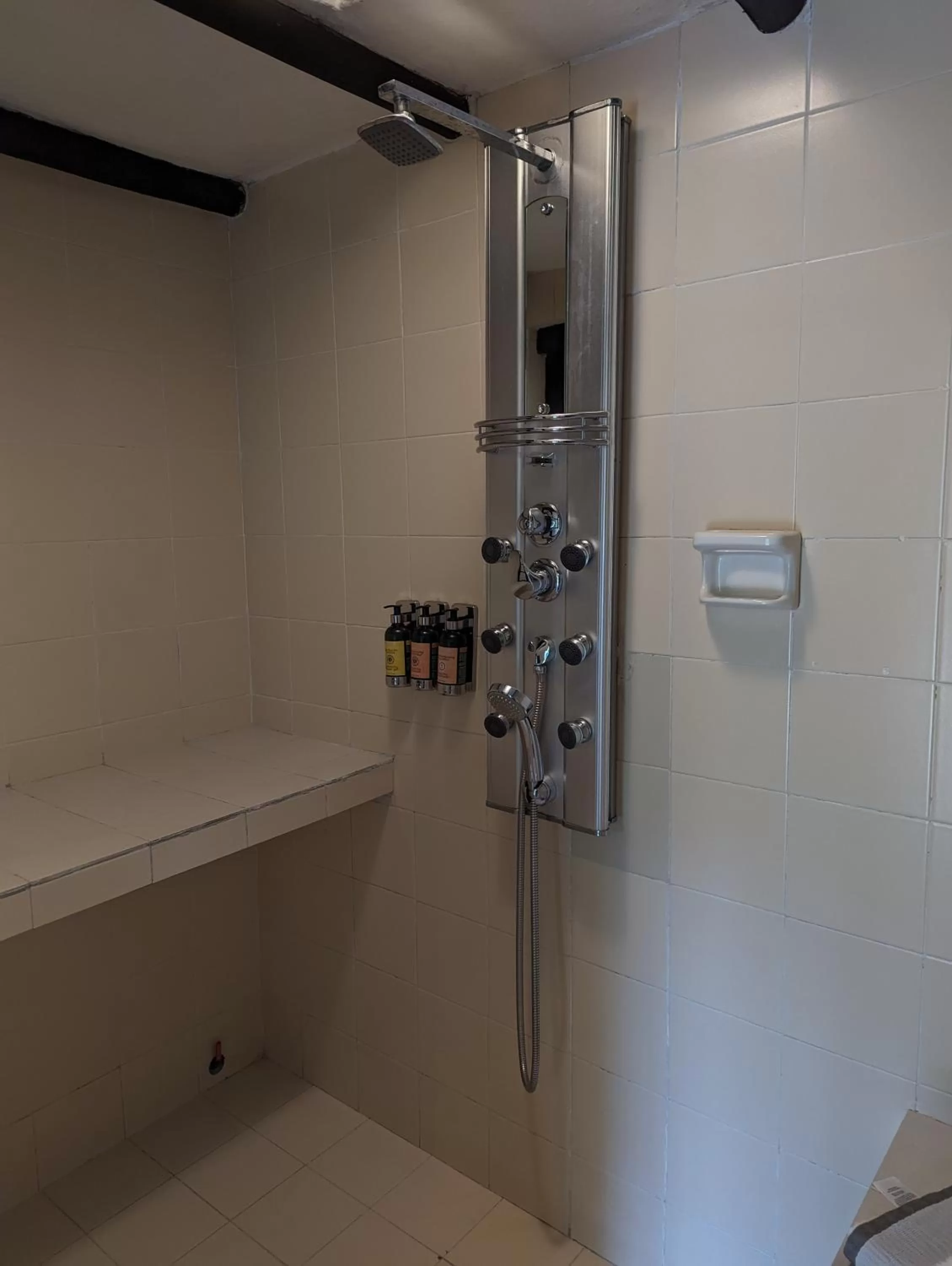 Shower in Posada Cafe La Huerta