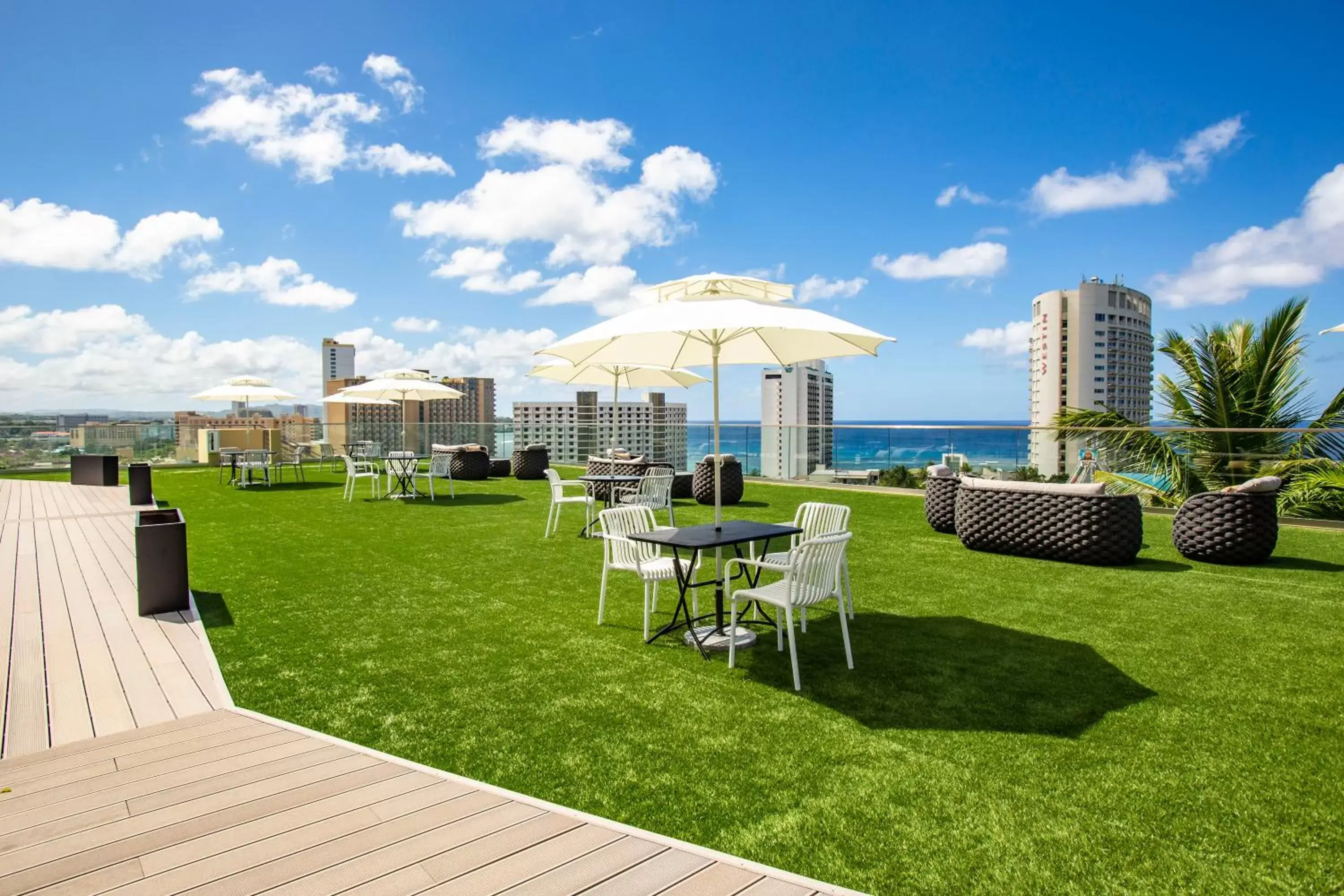 Sea view, Garden in Bayview Hotel Guam