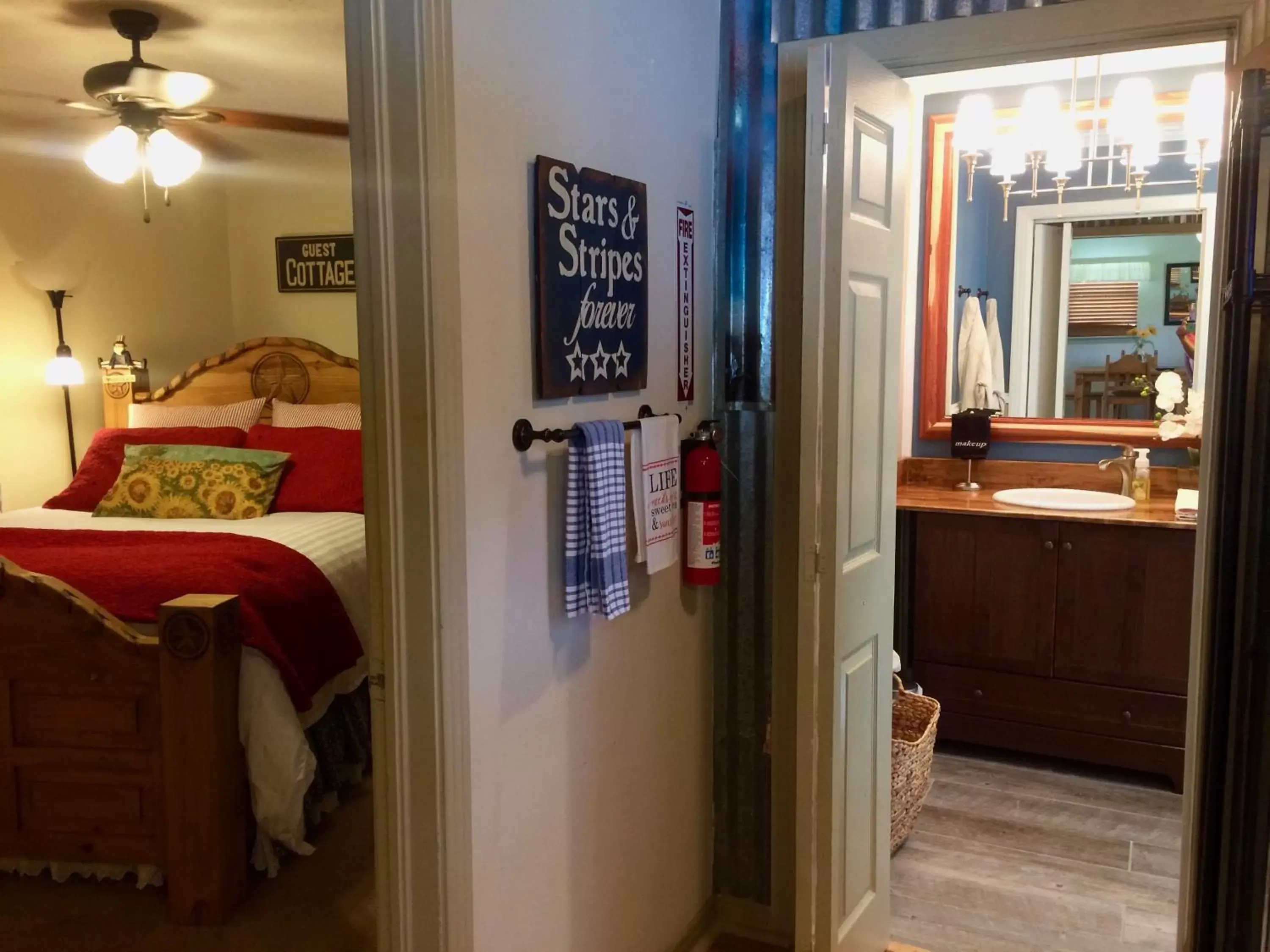 Bathroom in The Old Liberty Schoolhouse