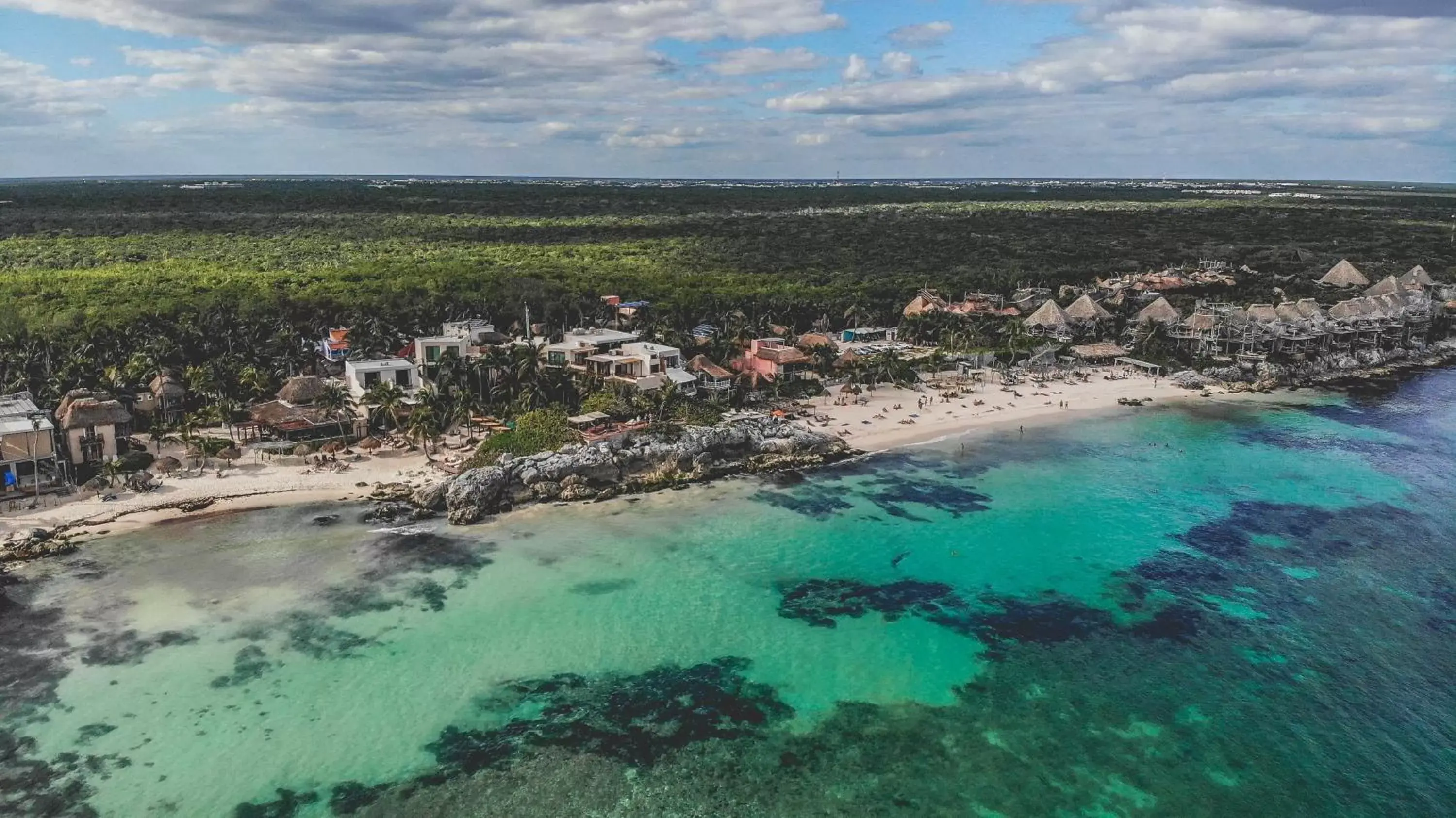 Property building, Bird's-eye View in Maria Del Mar Tulum - Adults Only