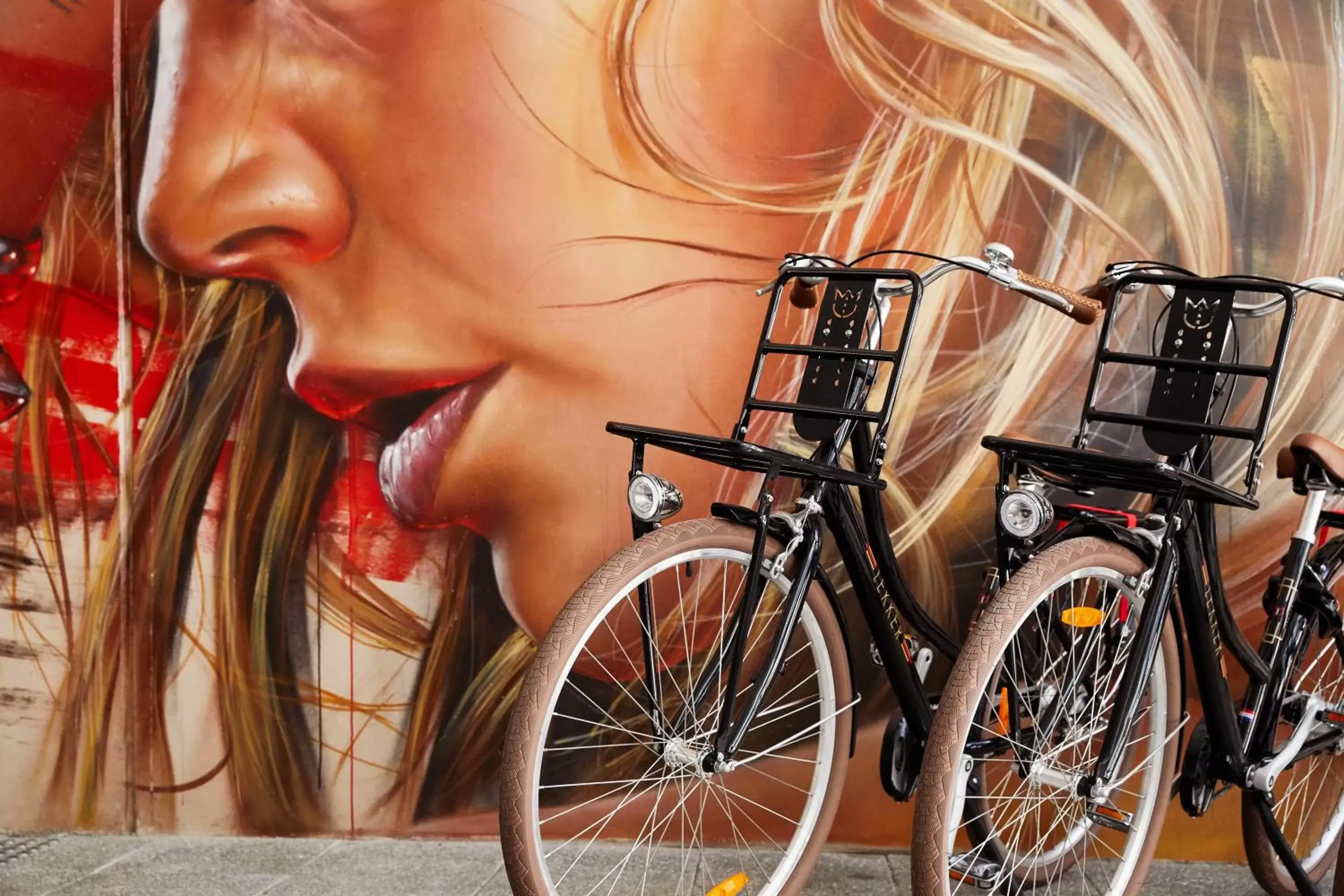 Area and facilities, Biking in Art Series - The Adnate