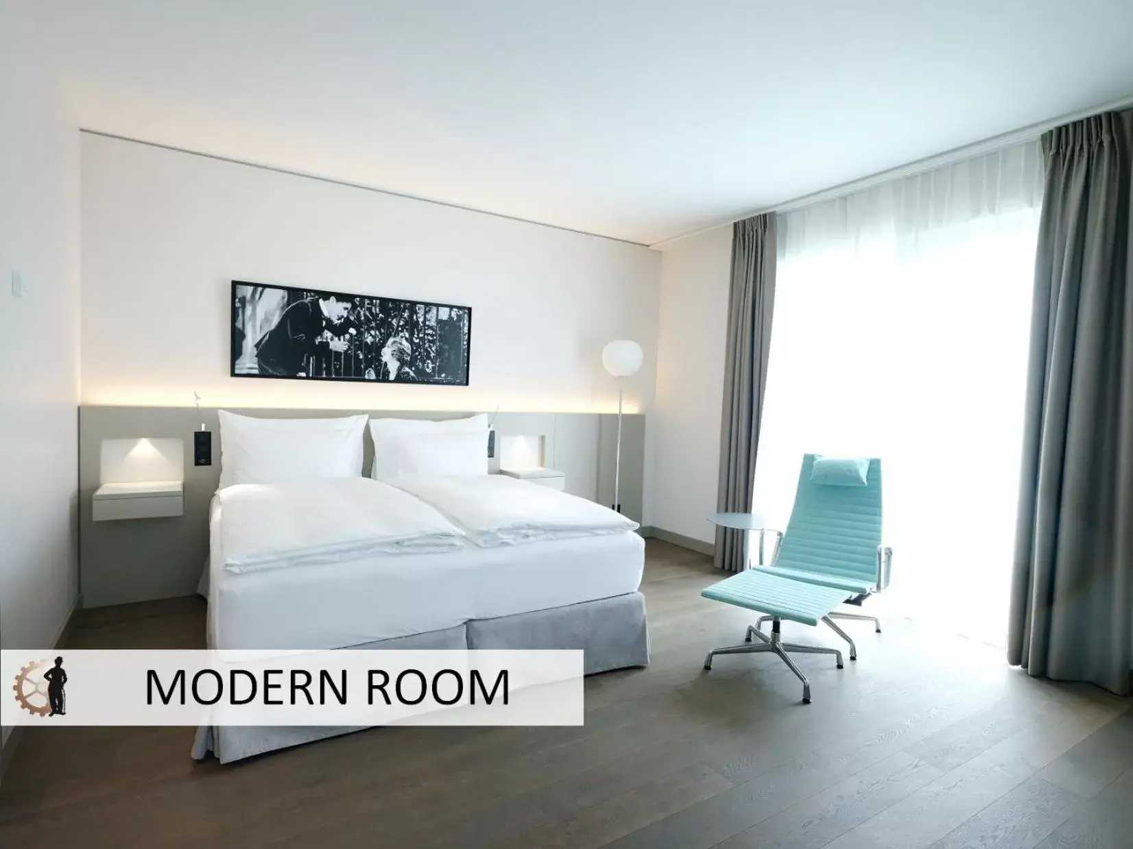 Photo of the whole room in Modern Times Hotel Vevey