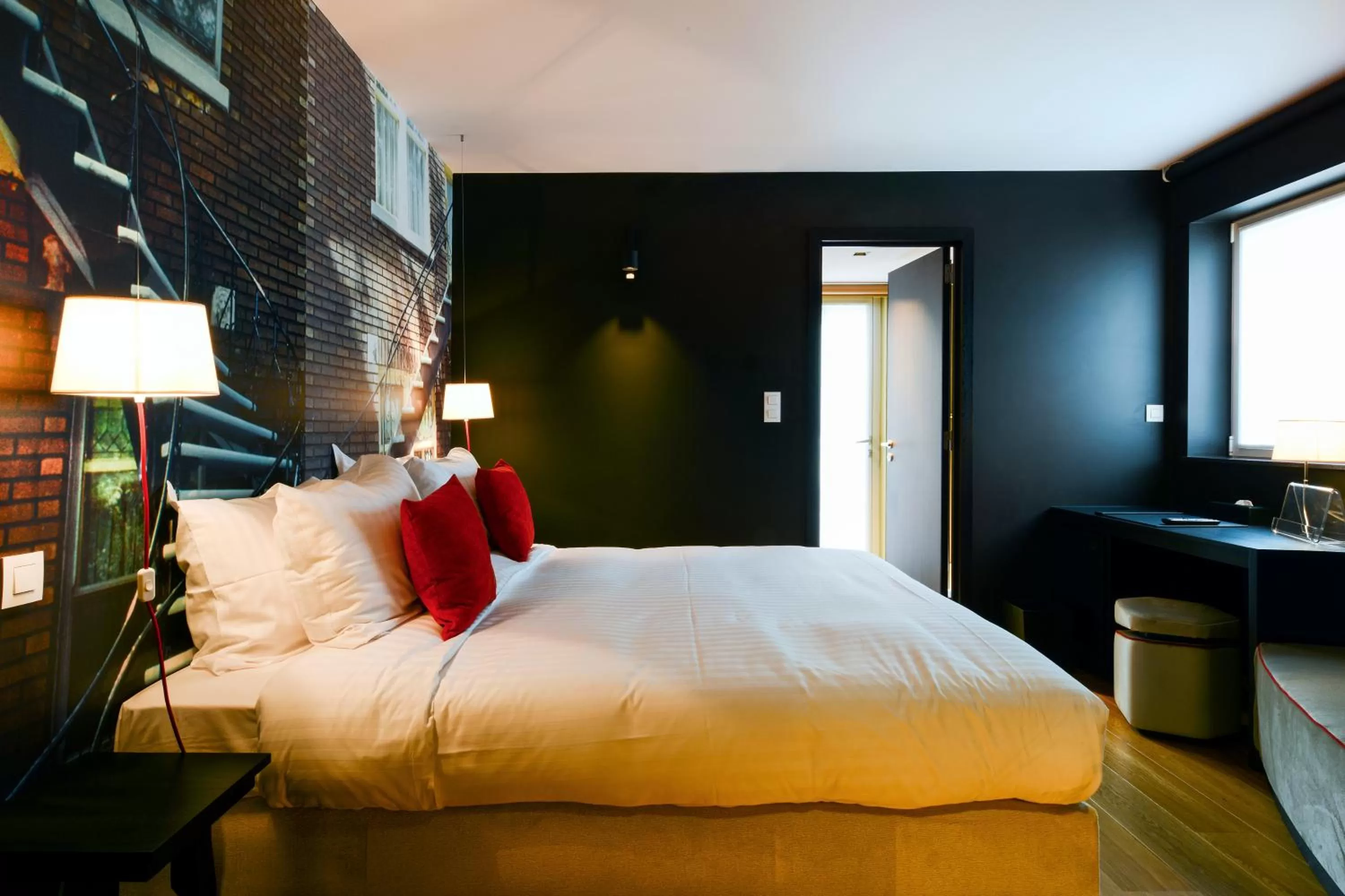 Bed in Hotel The Royal Snail