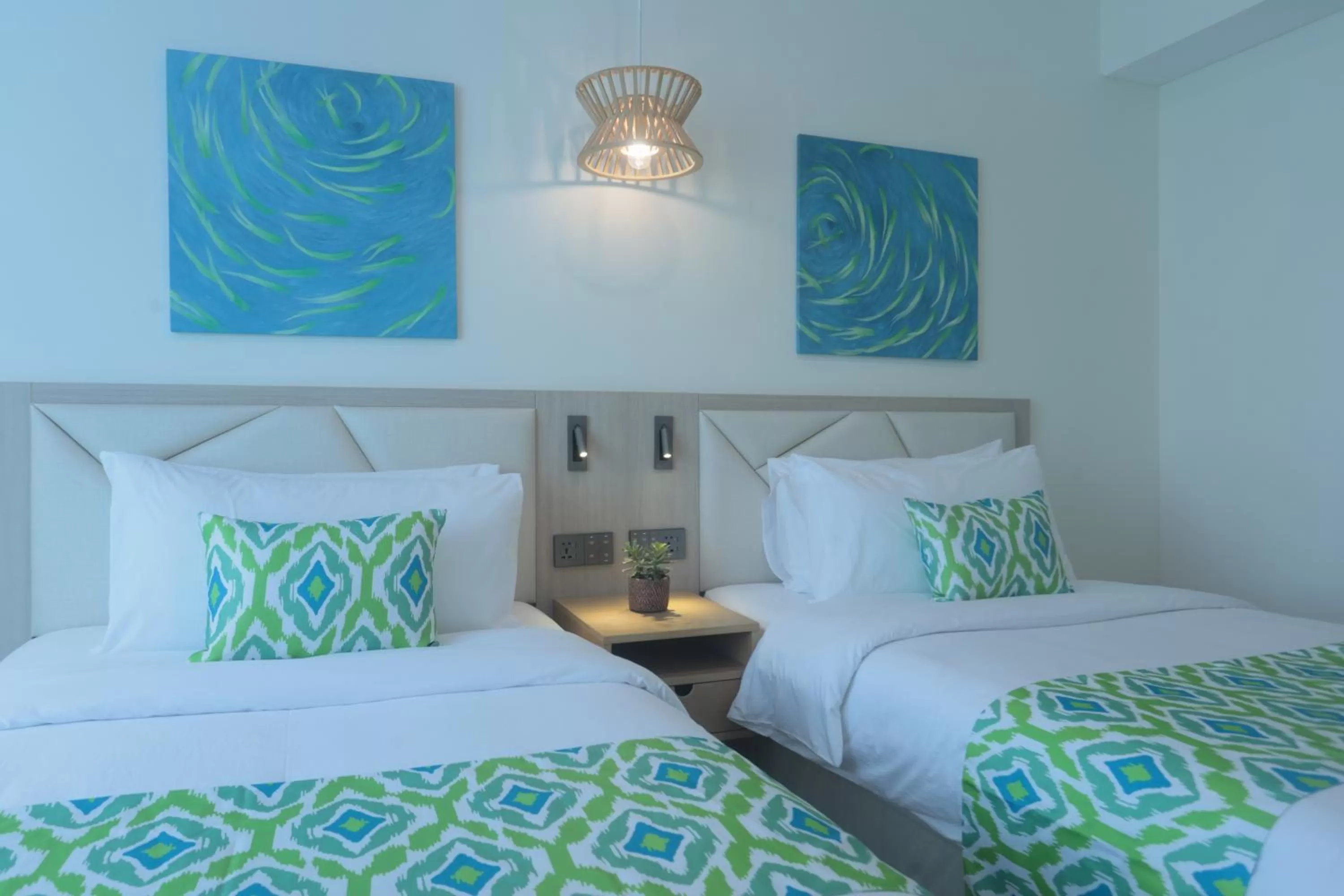 Bed in Lime Resort El Nido