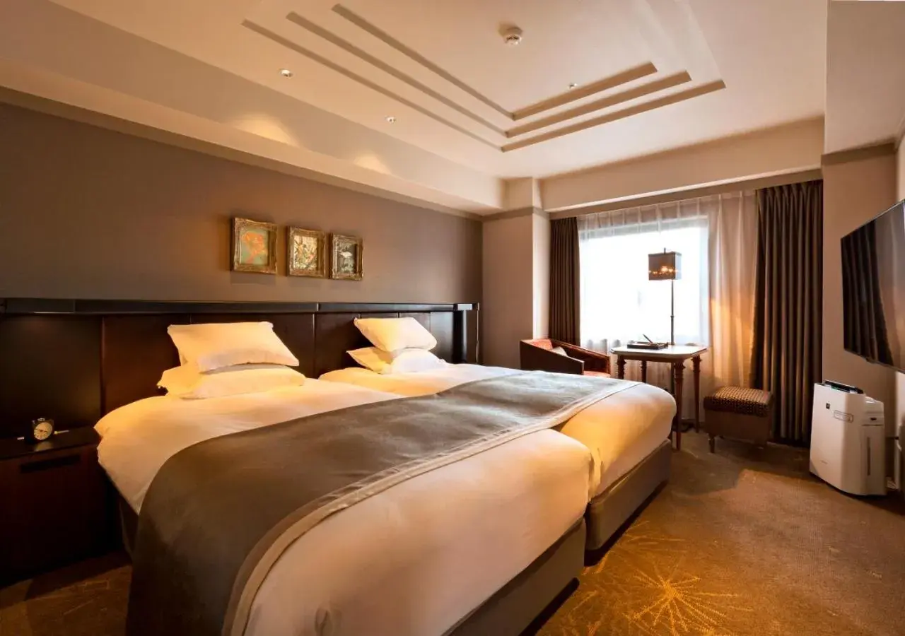 Photo of the whole room, Bed in Royal Park Hotel Takamatsu Photo of the whole room, Bed in Royal Park Hotel Takamatsu