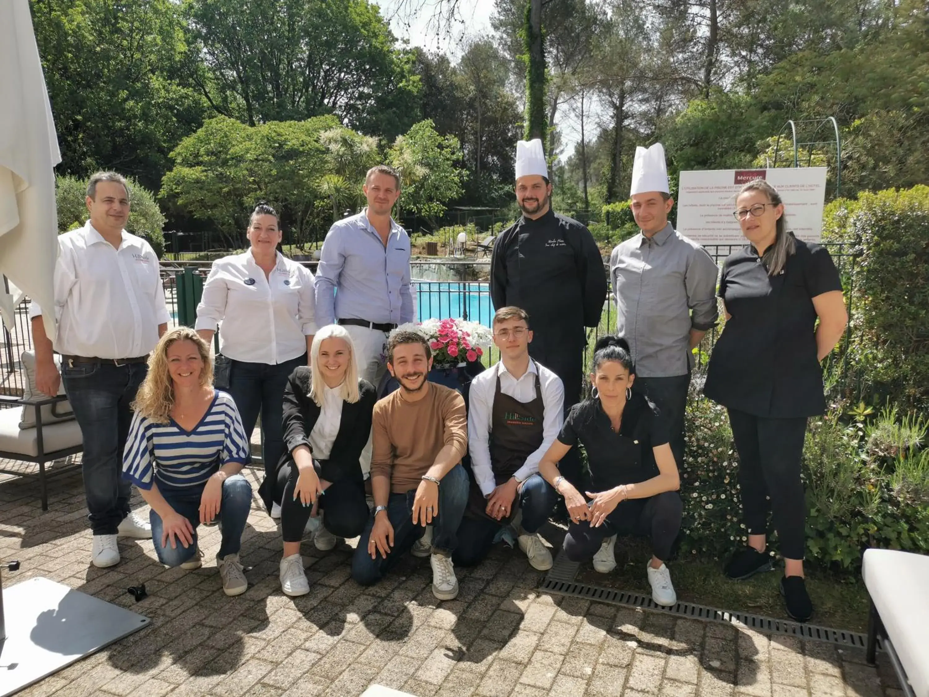 Staff in Mercure Antibes Sophia Antipolis