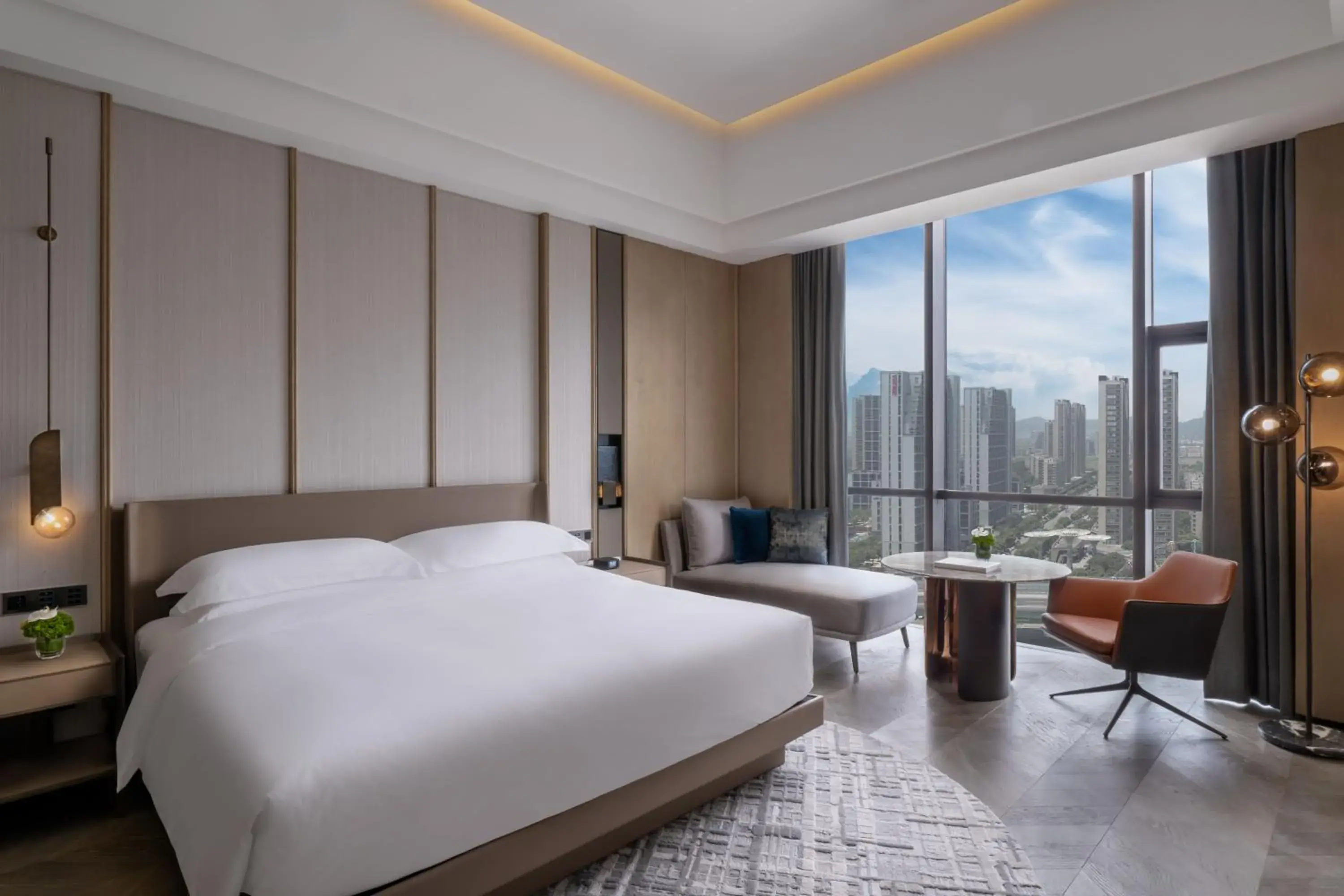 Bedroom in InterContinental Hangzhou Liangzhu, an IHG Hotel
