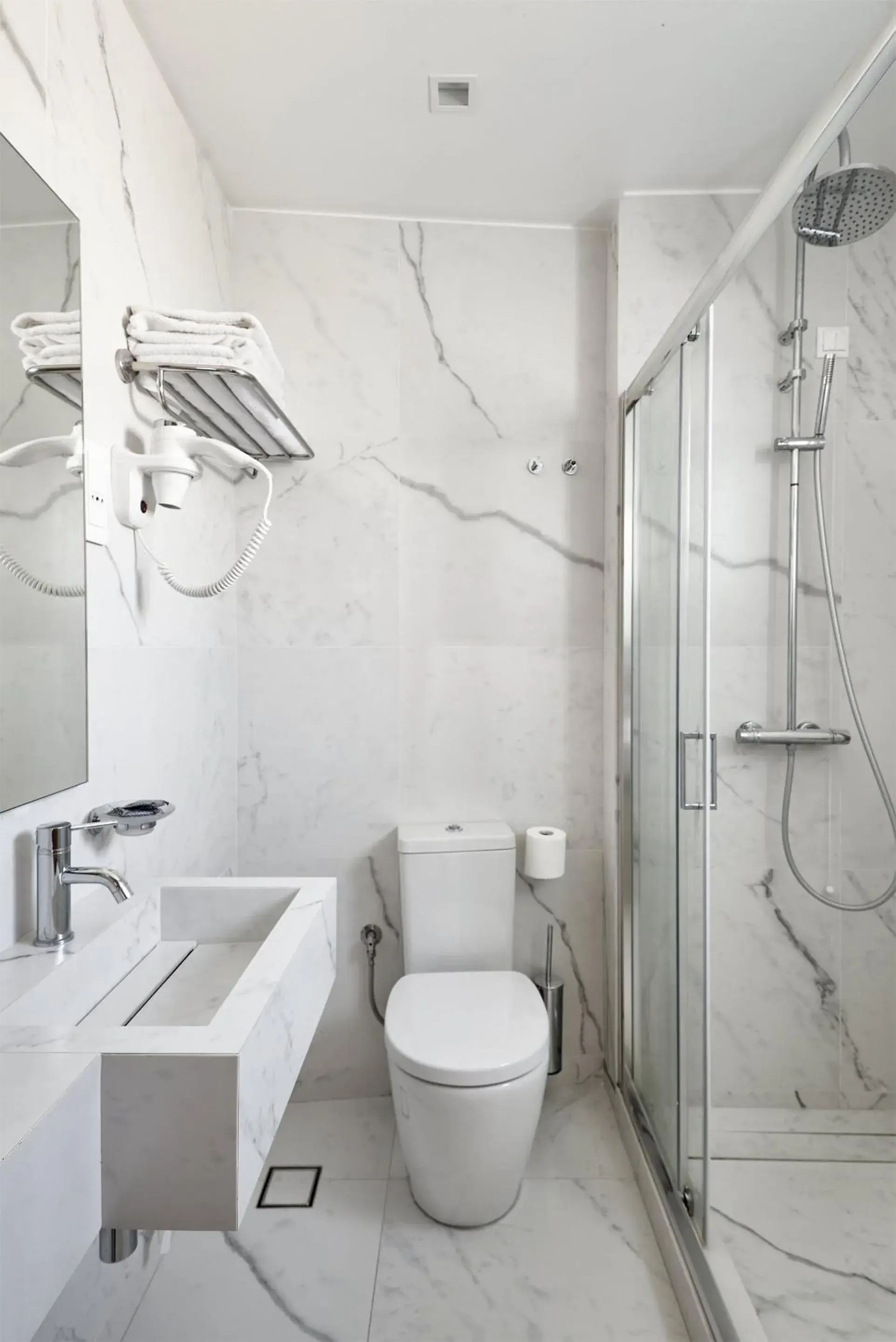 Shower, Bathroom in Athos Hotel