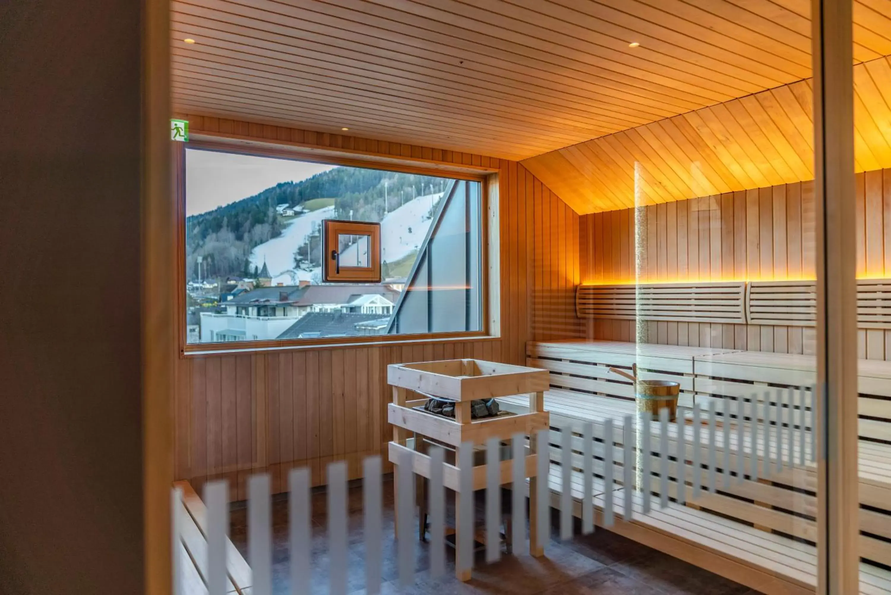 Sauna in Stadtvilla Schladming Boutiquehotel