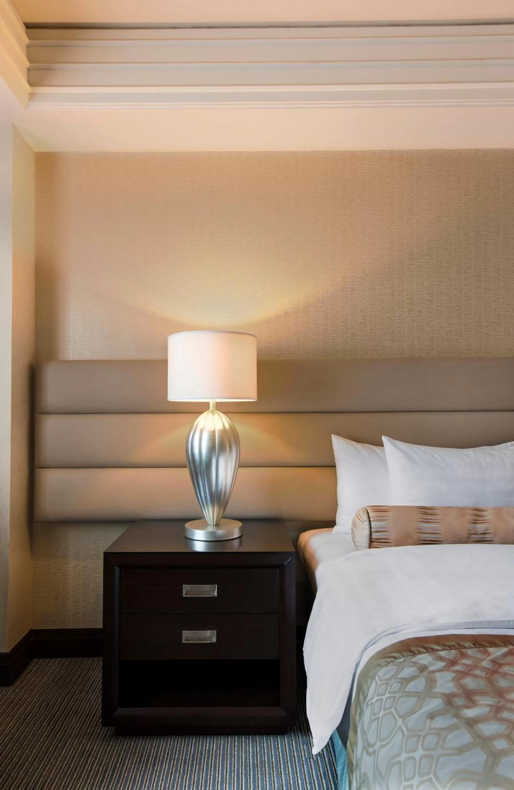 Bed in Crimson Hotel Filinvest City, Manila