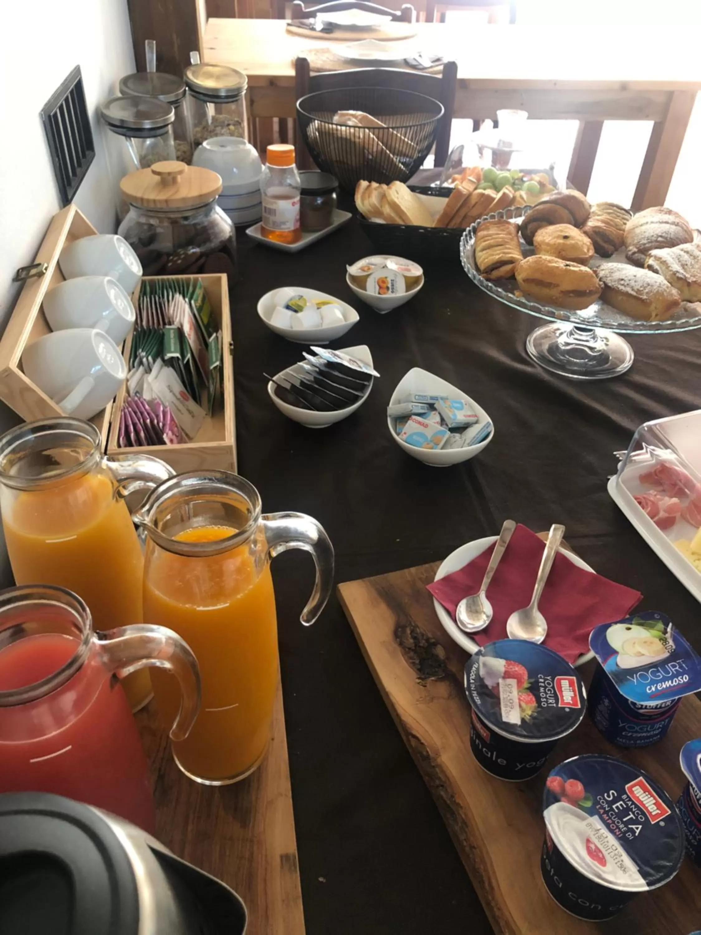 Food and drinks, Breakfast in B&B BELLAMI'