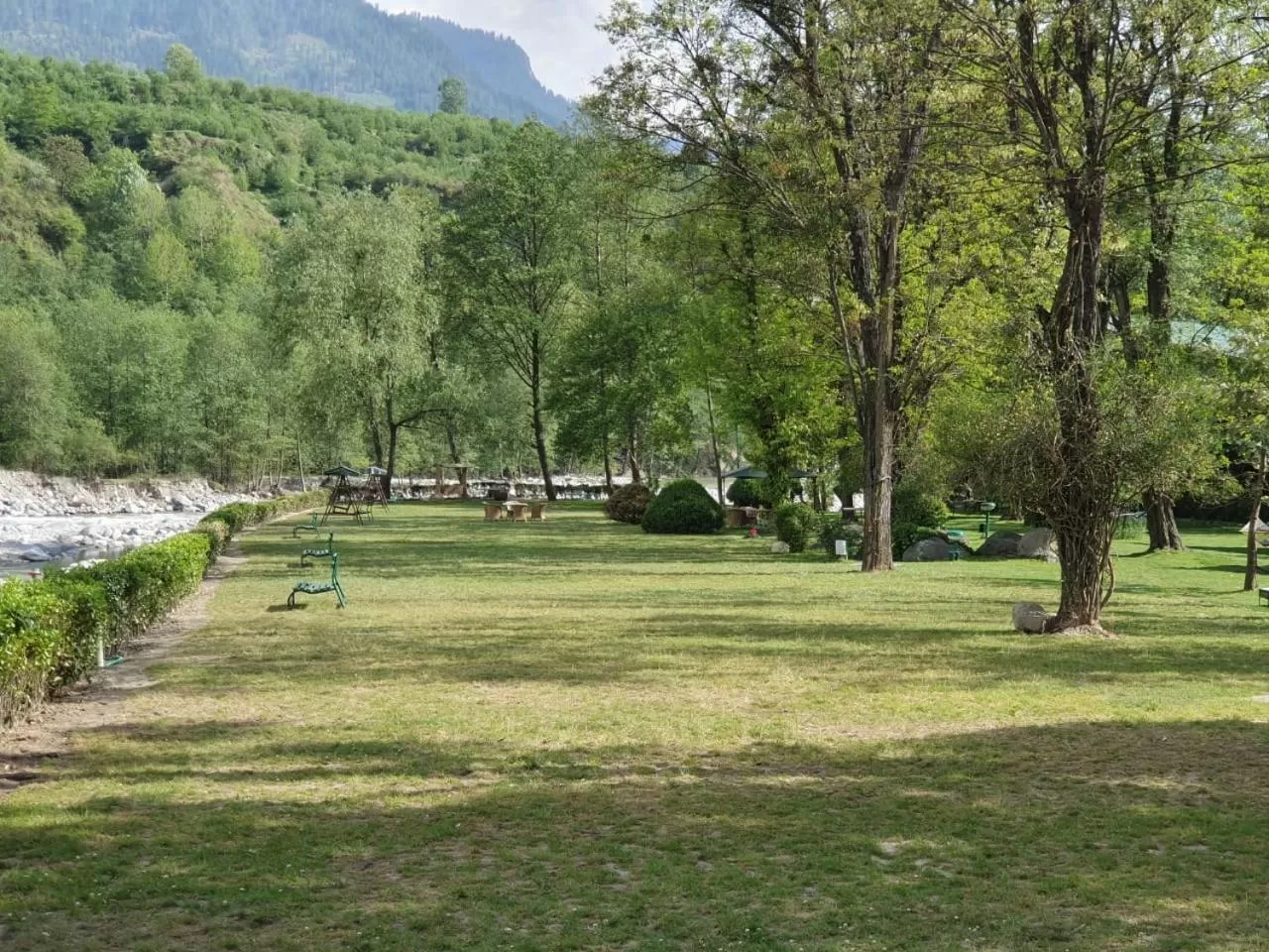 Garden in Span Resort and Spa, Manali