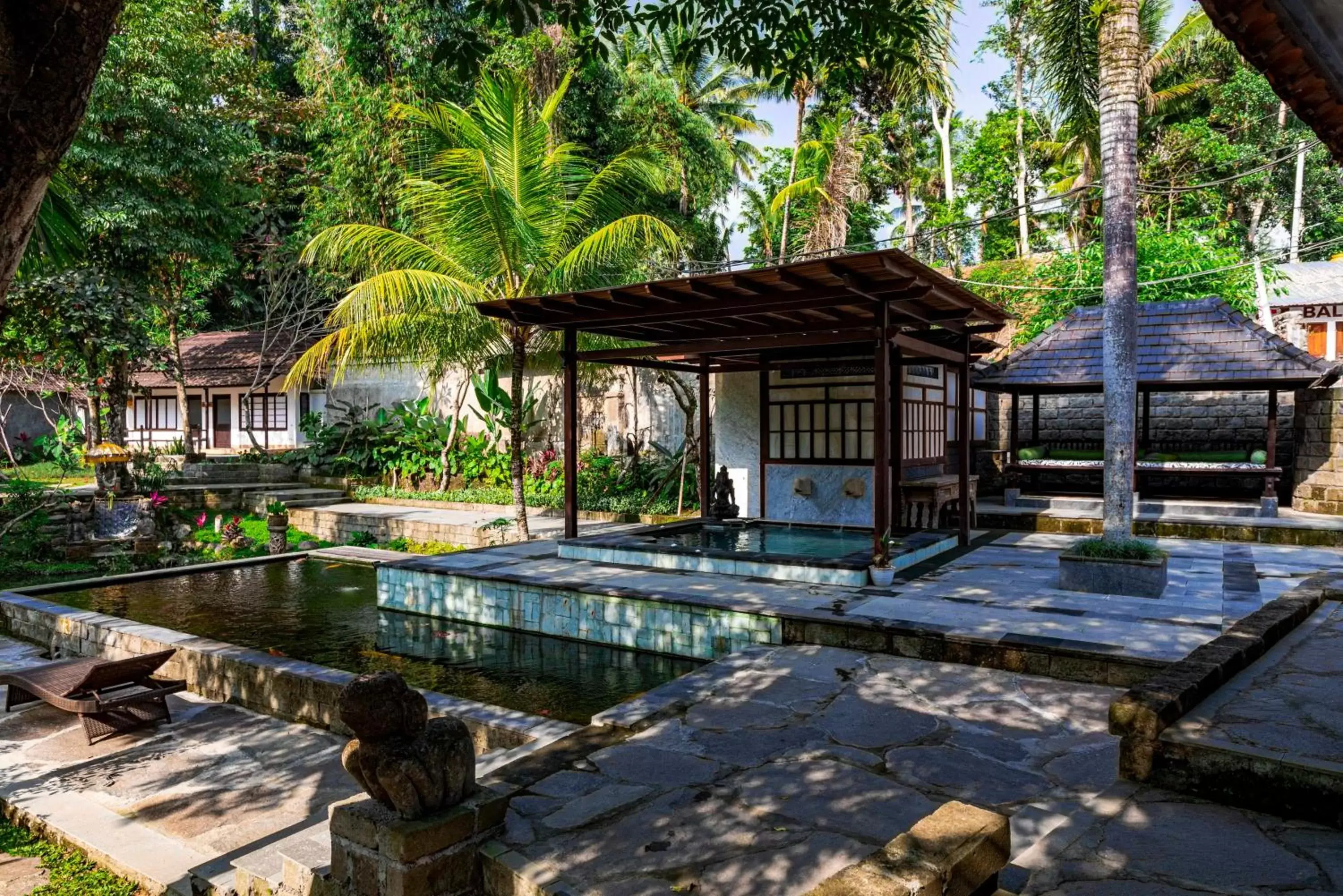 Property building in Ubud Sari Health Resort Property building in Ubud Sari Health Resort