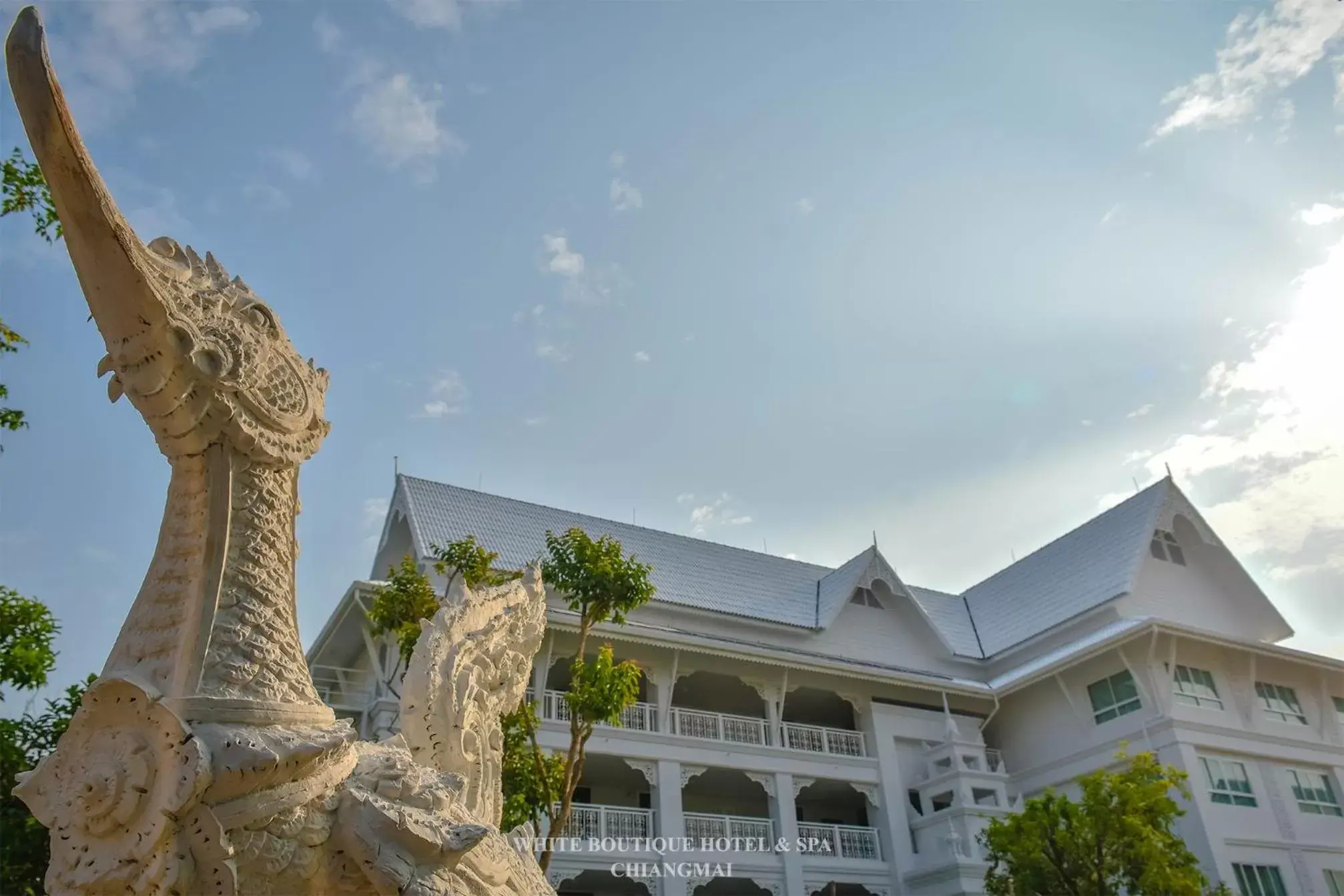 Property building in White Boutique Hotel and Spa Property building in White Boutique Hotel and Spa