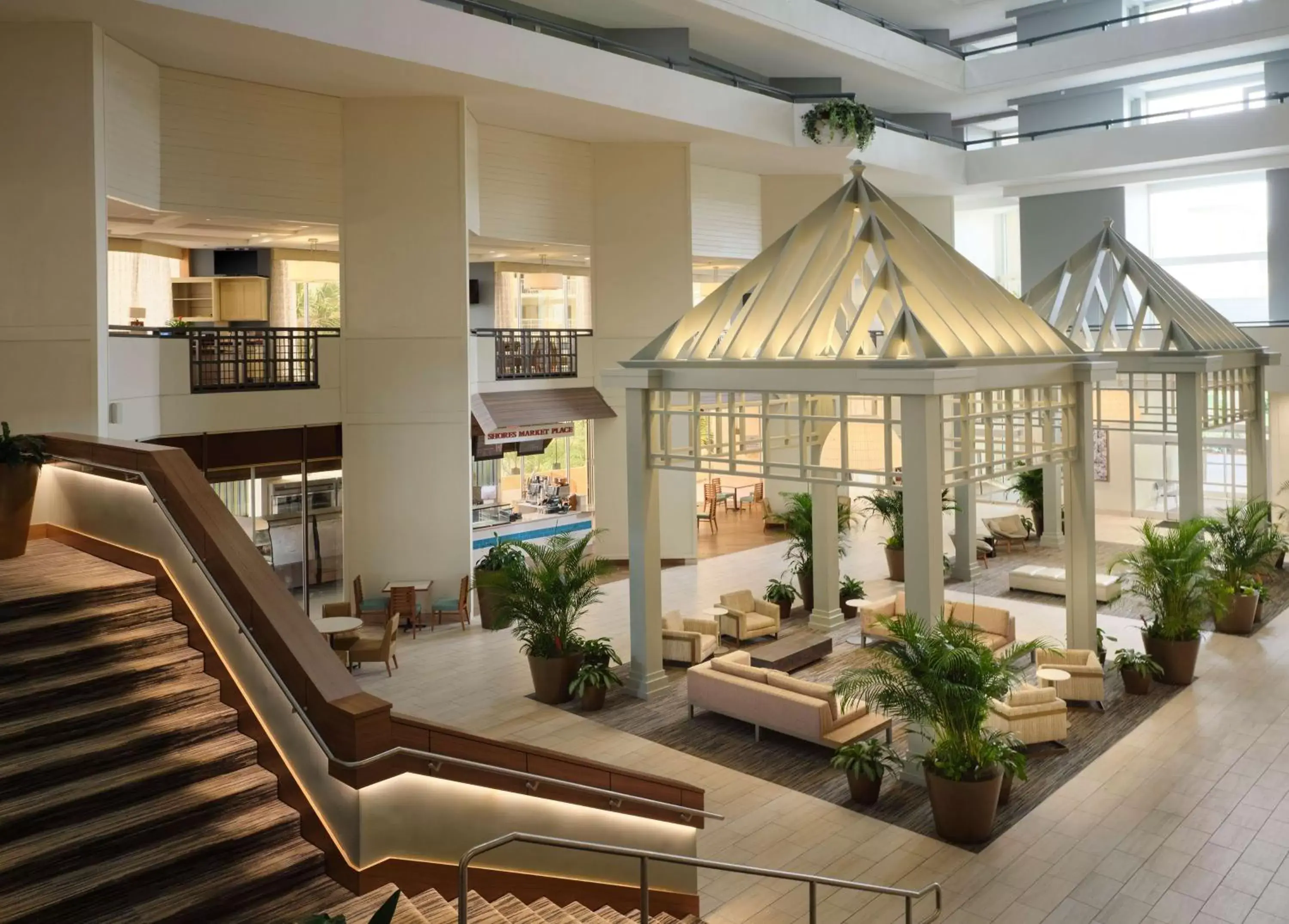 Lobby or reception in Hilton Myrtle Beach Resort