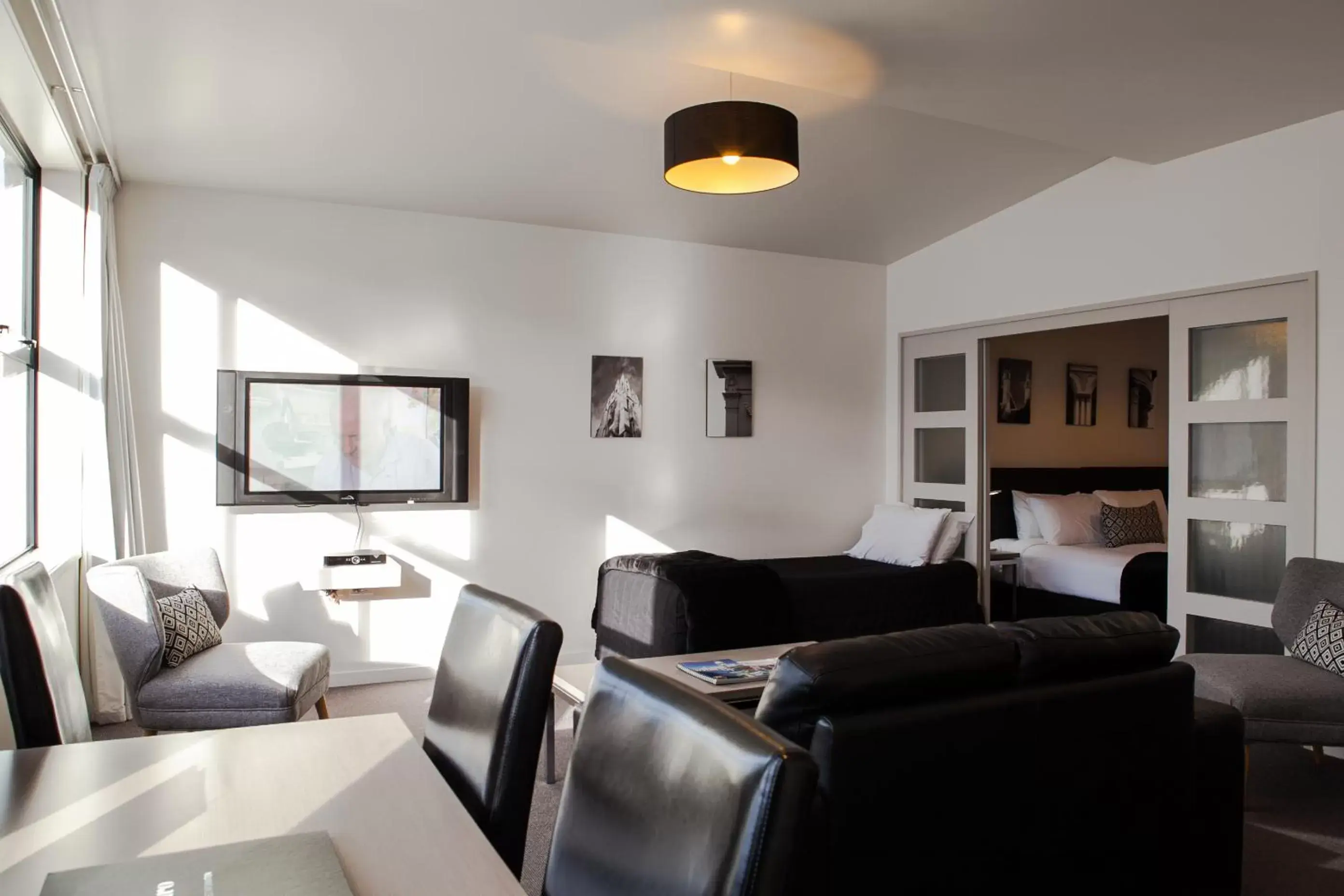 Seating Area in 315 Euro Motel and Serviced Apartments