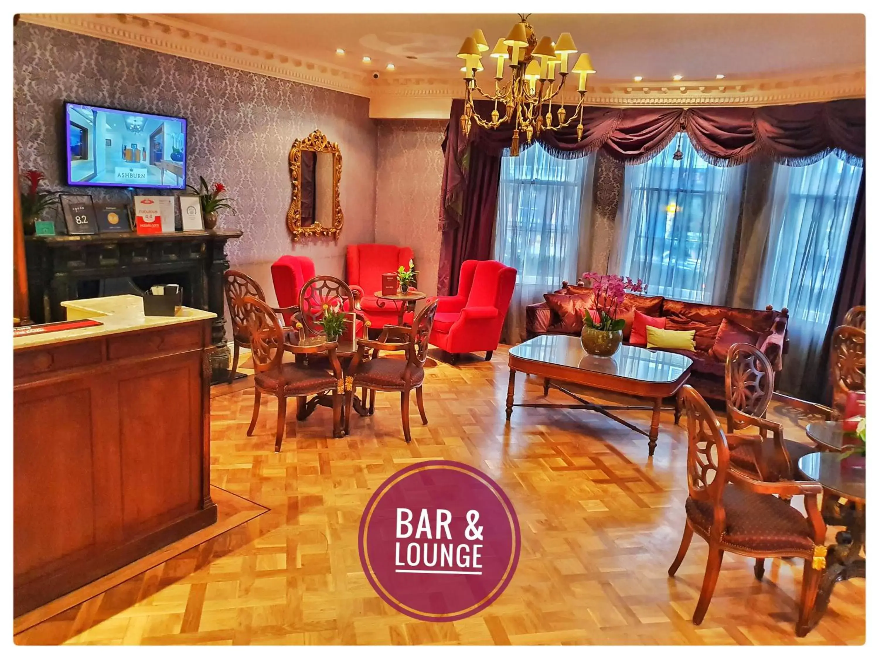 Lounge or bar in Ashburn Hotel