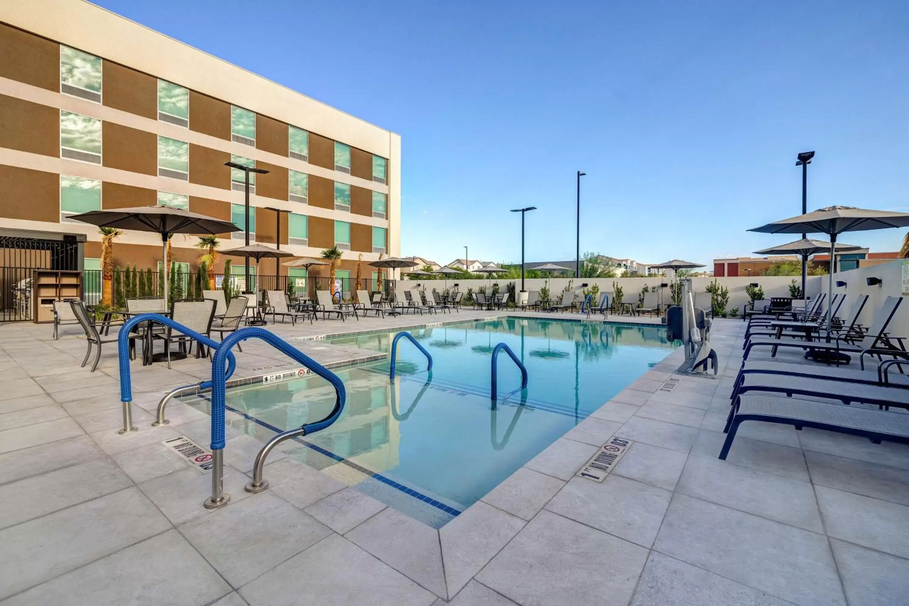 Pool view, Swimming Pool in Home2 Suites By Hilton Las Vegas Northwest